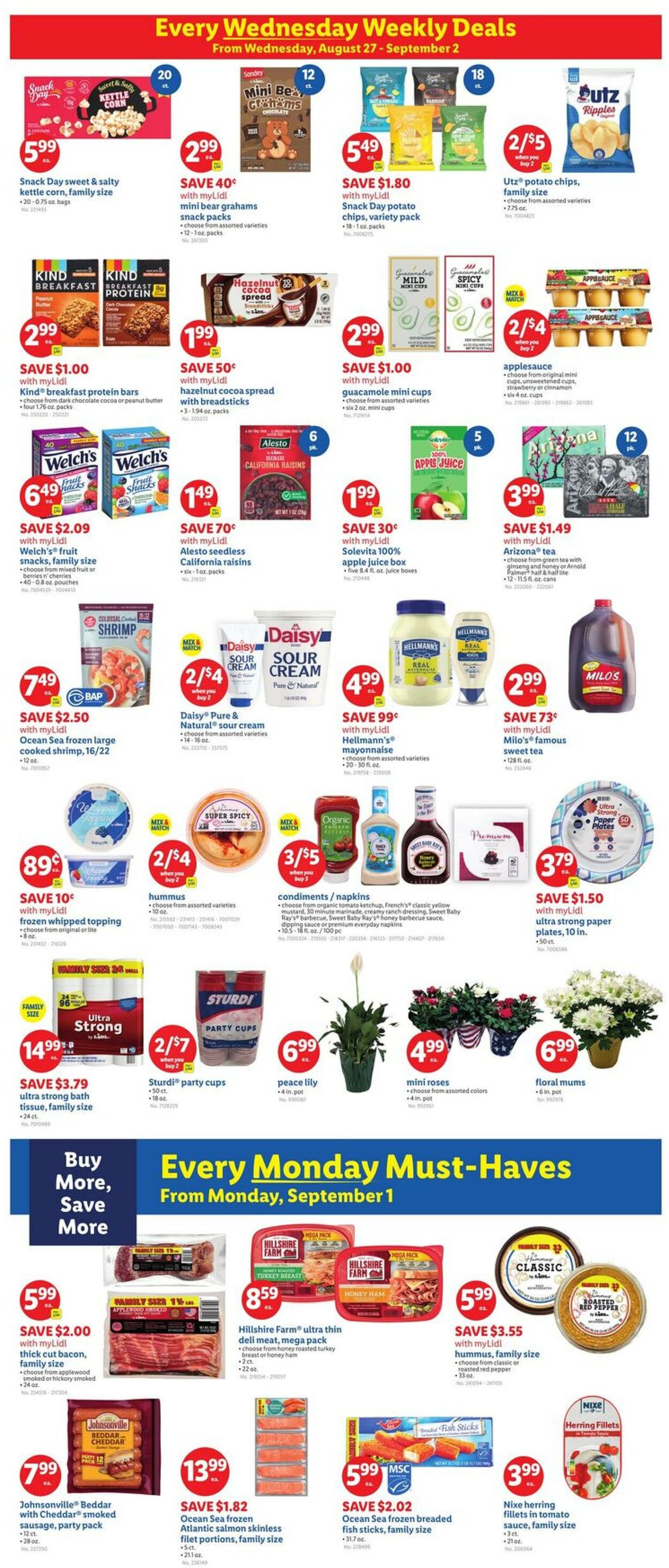 Catalogue Lidl from 08/29/2025