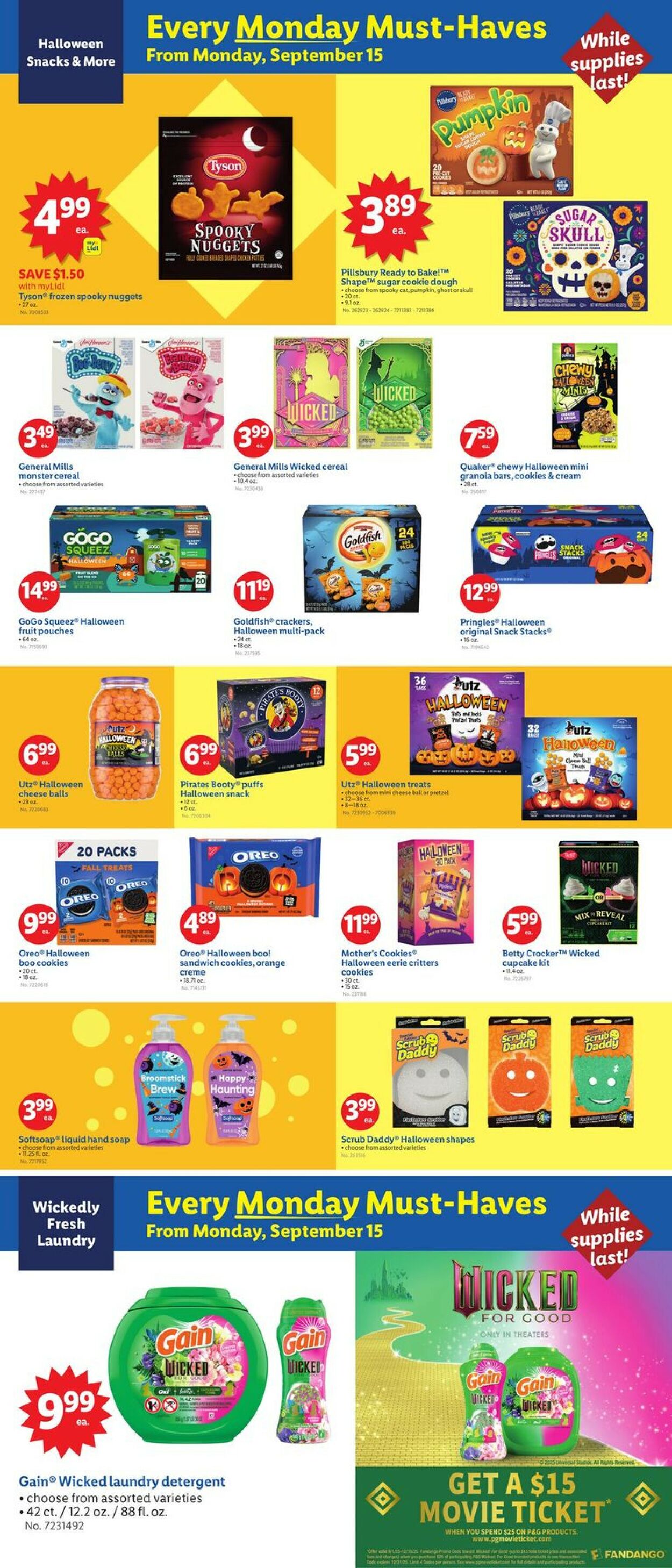 Catalogue Lidl from 09/10/2025