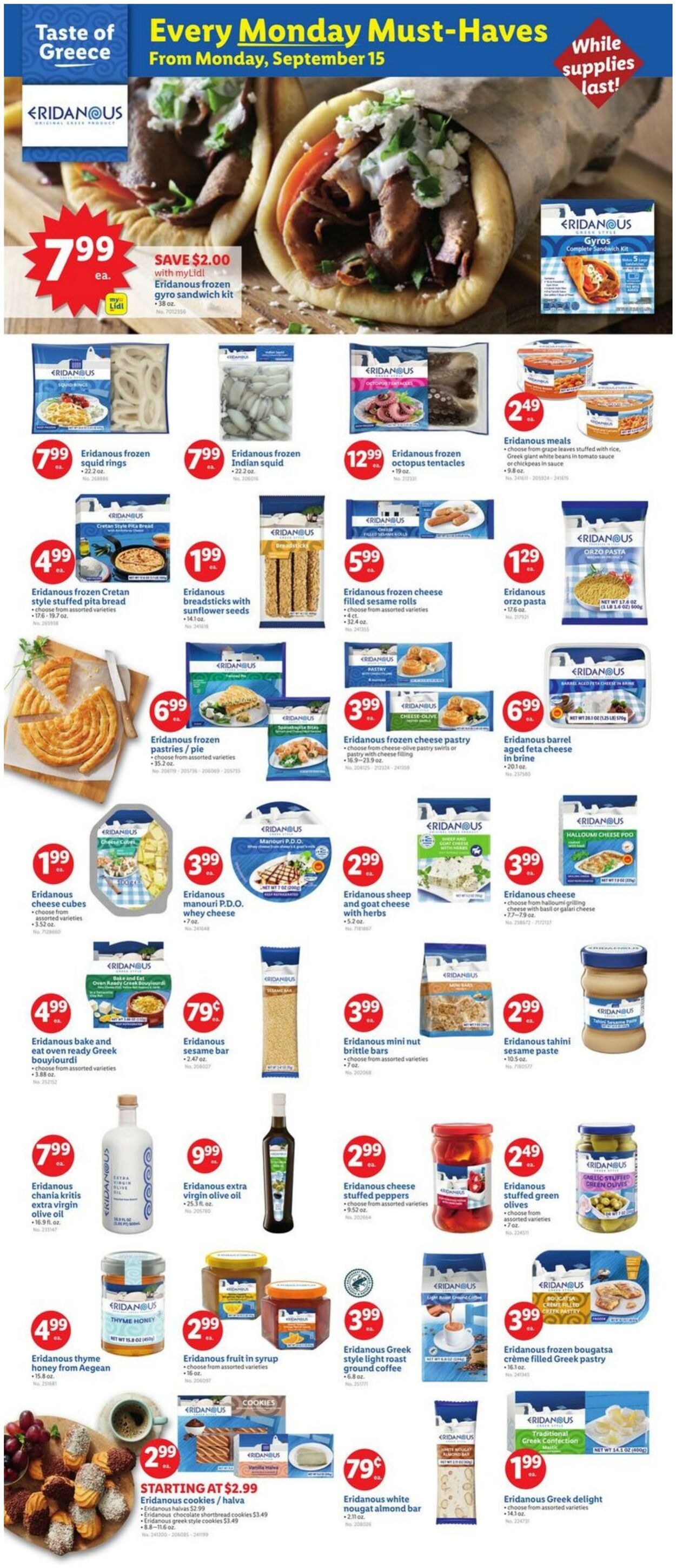 Catalogue Lidl from 09/10/2025