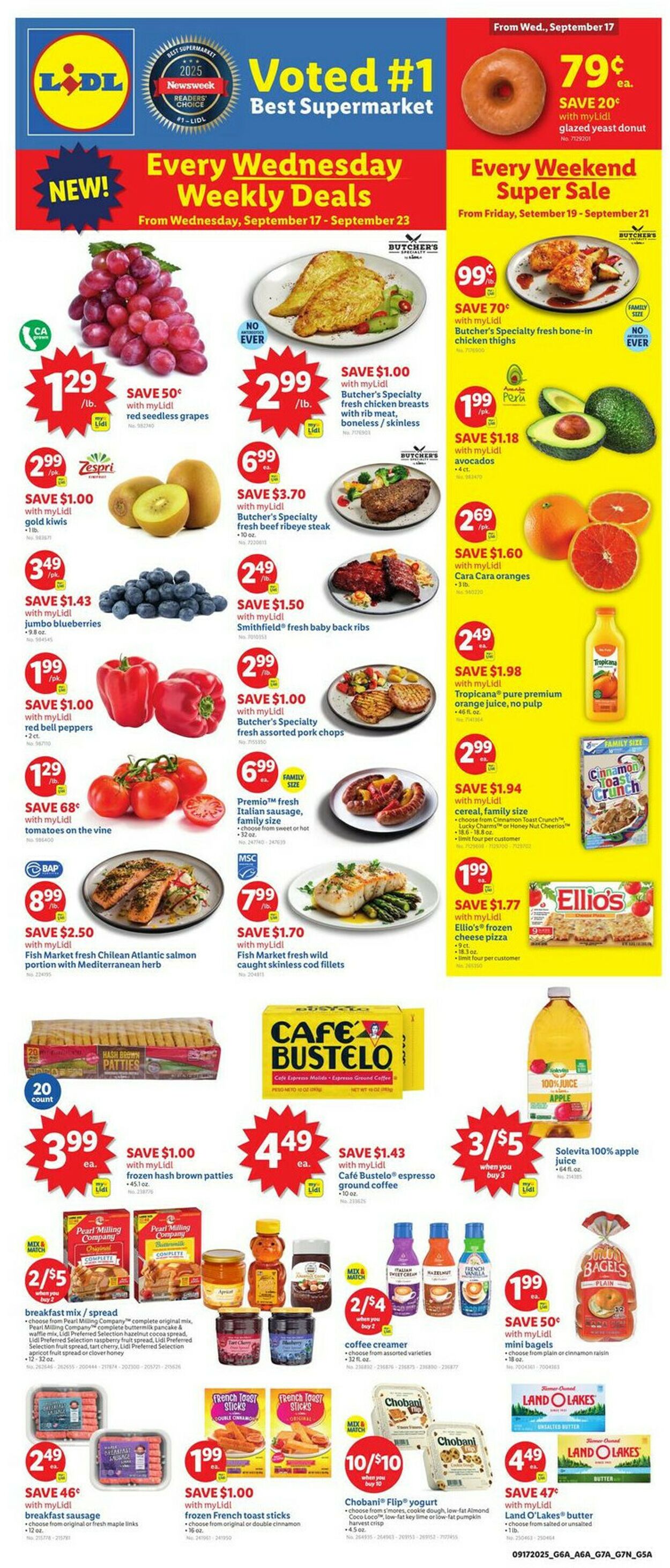 Catalogue Lidl from 09/17/2025