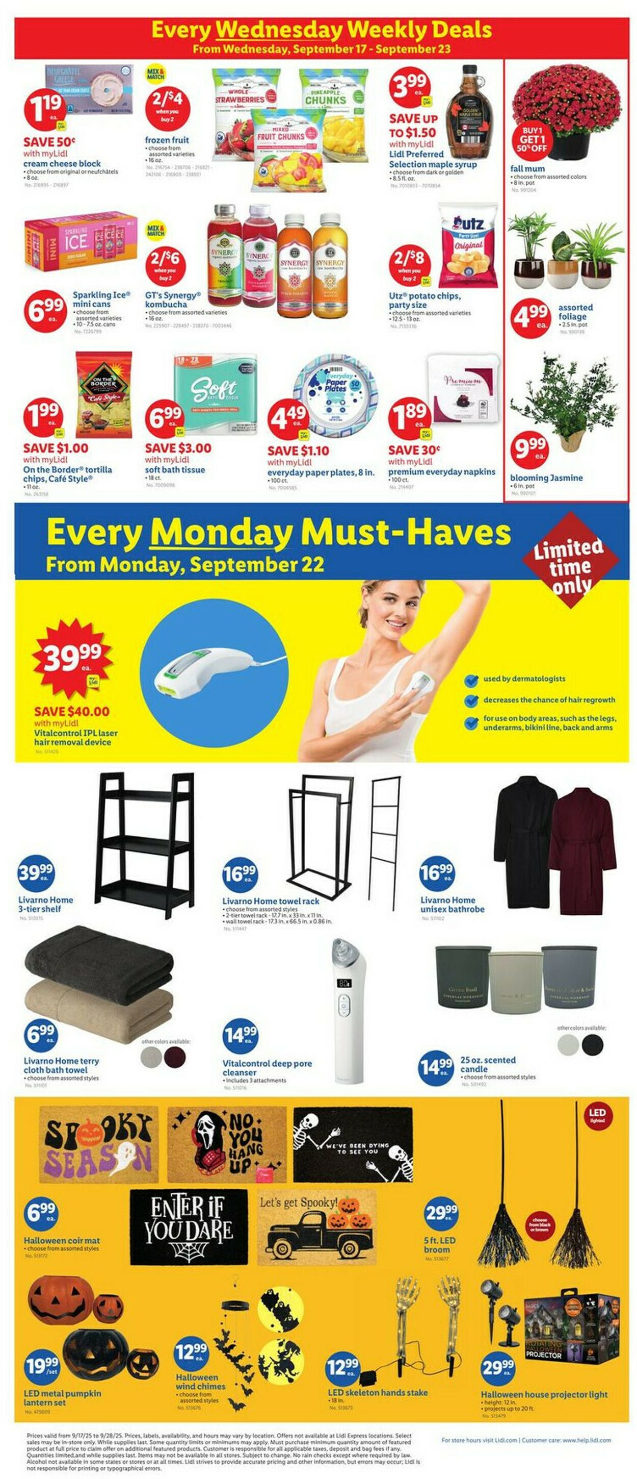 Catalogue Lidl from 09/17/2025