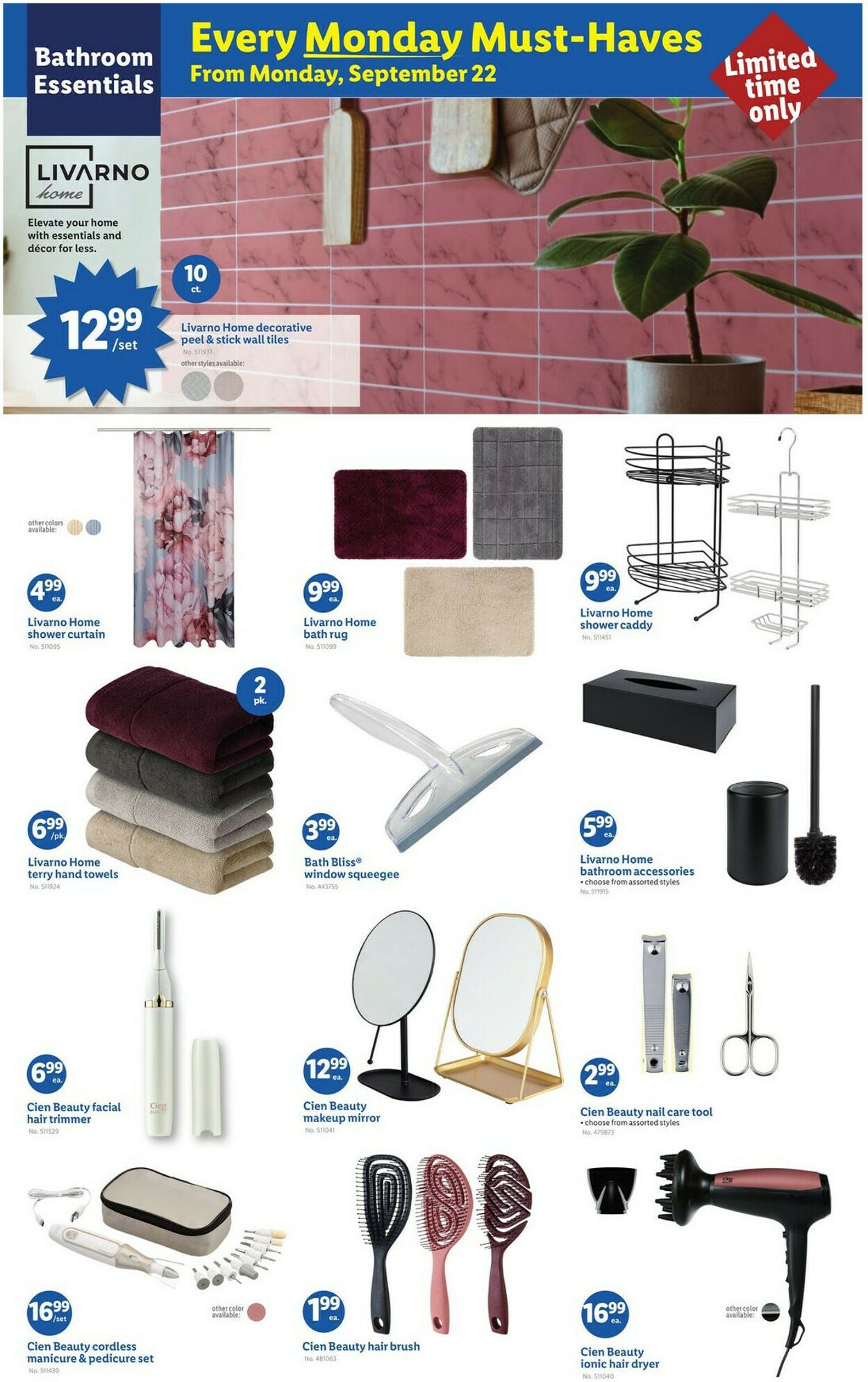Catalogue Lidl from 09/17/2025