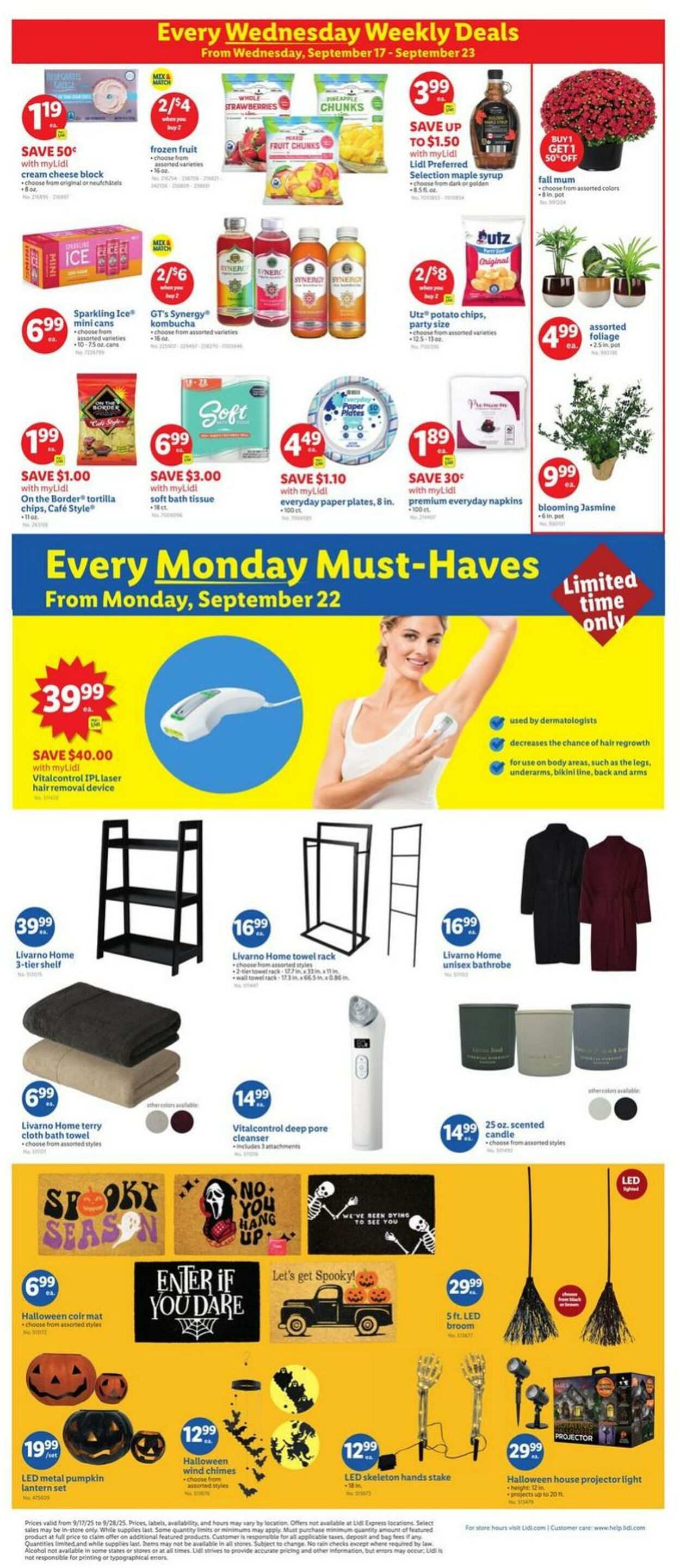 Catalogue Lidl from 09/17/2025