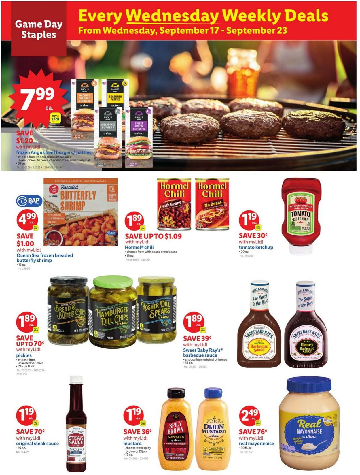 Catalogue Lidl from 09/17/2025