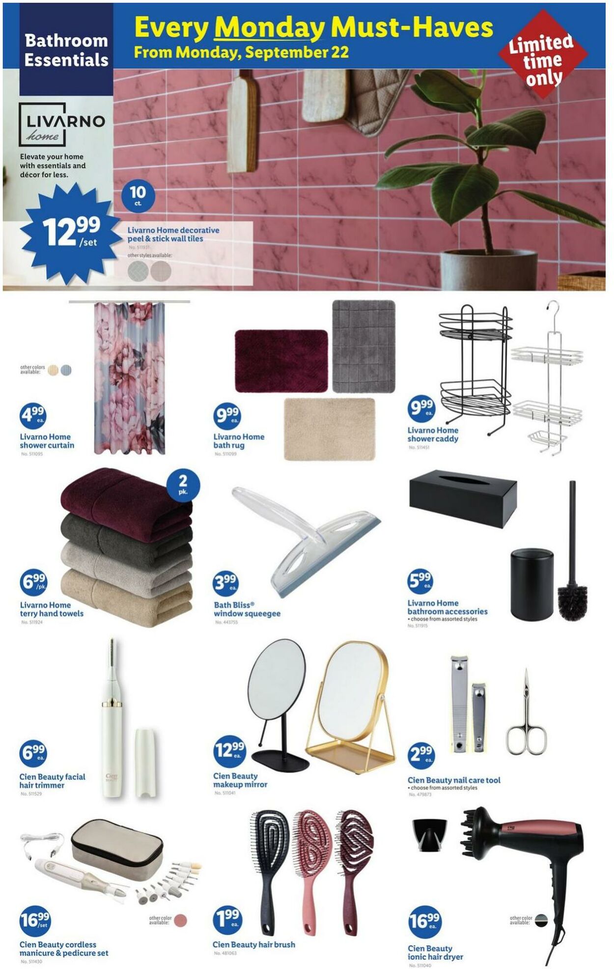 Catalogue Lidl from 09/17/2025