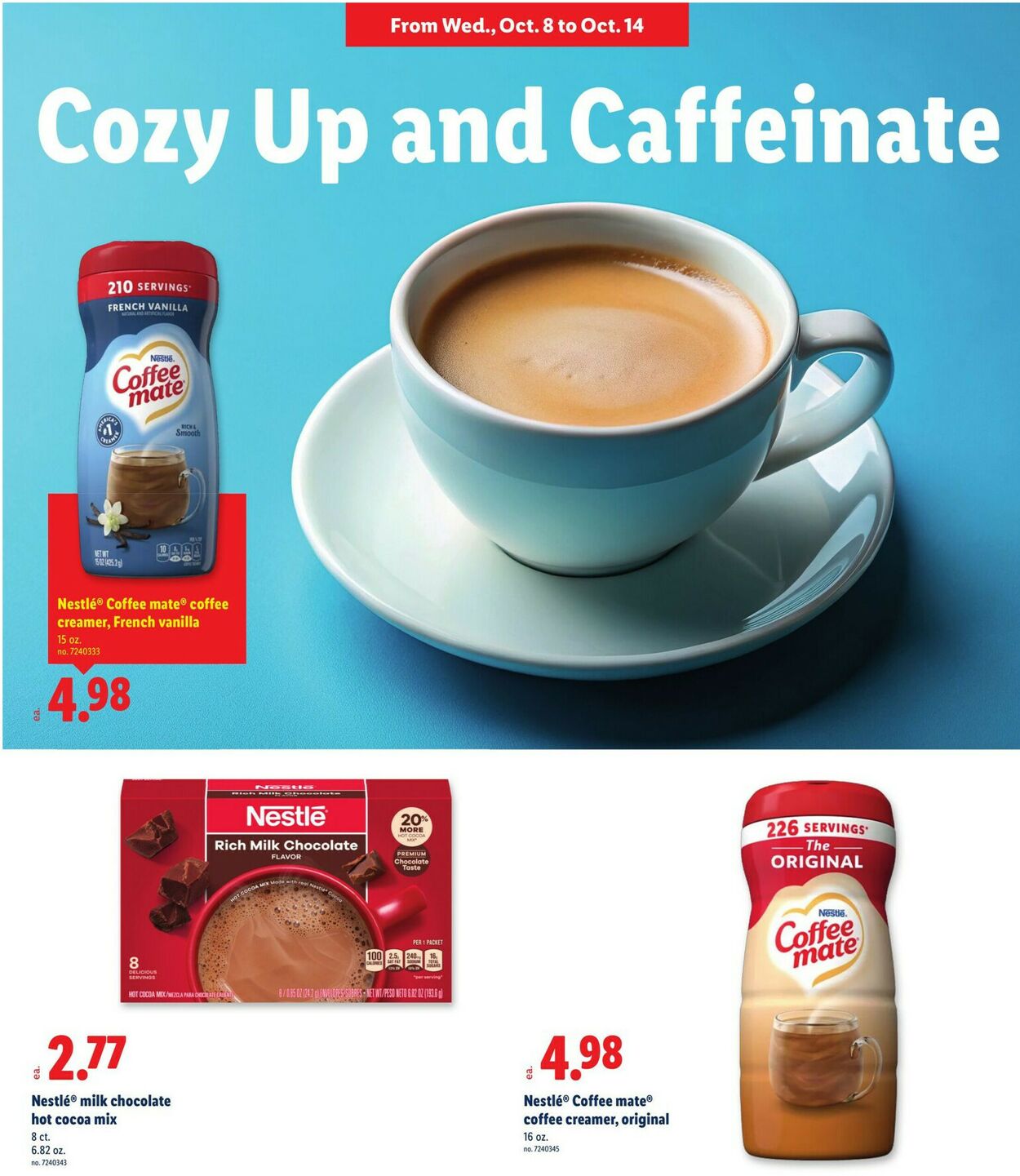 Catalogue Lidl from 10/08/2025