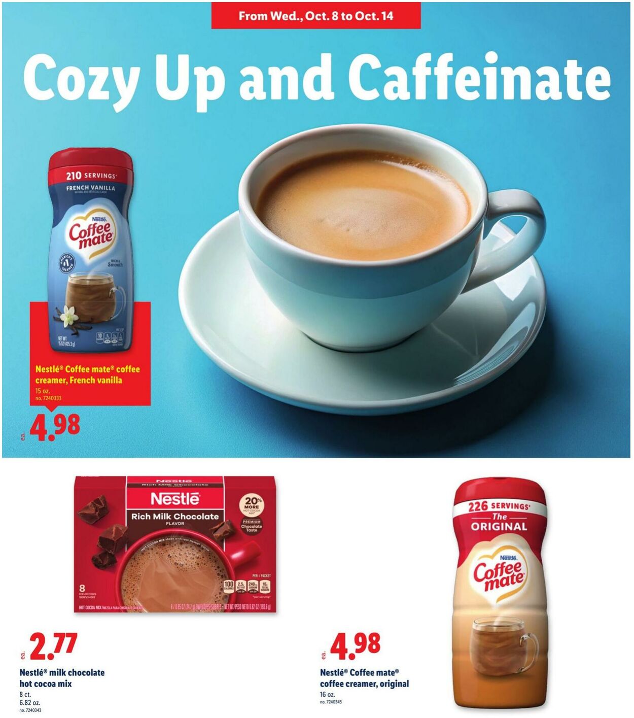 Catalogue Lidl from 10/08/2025