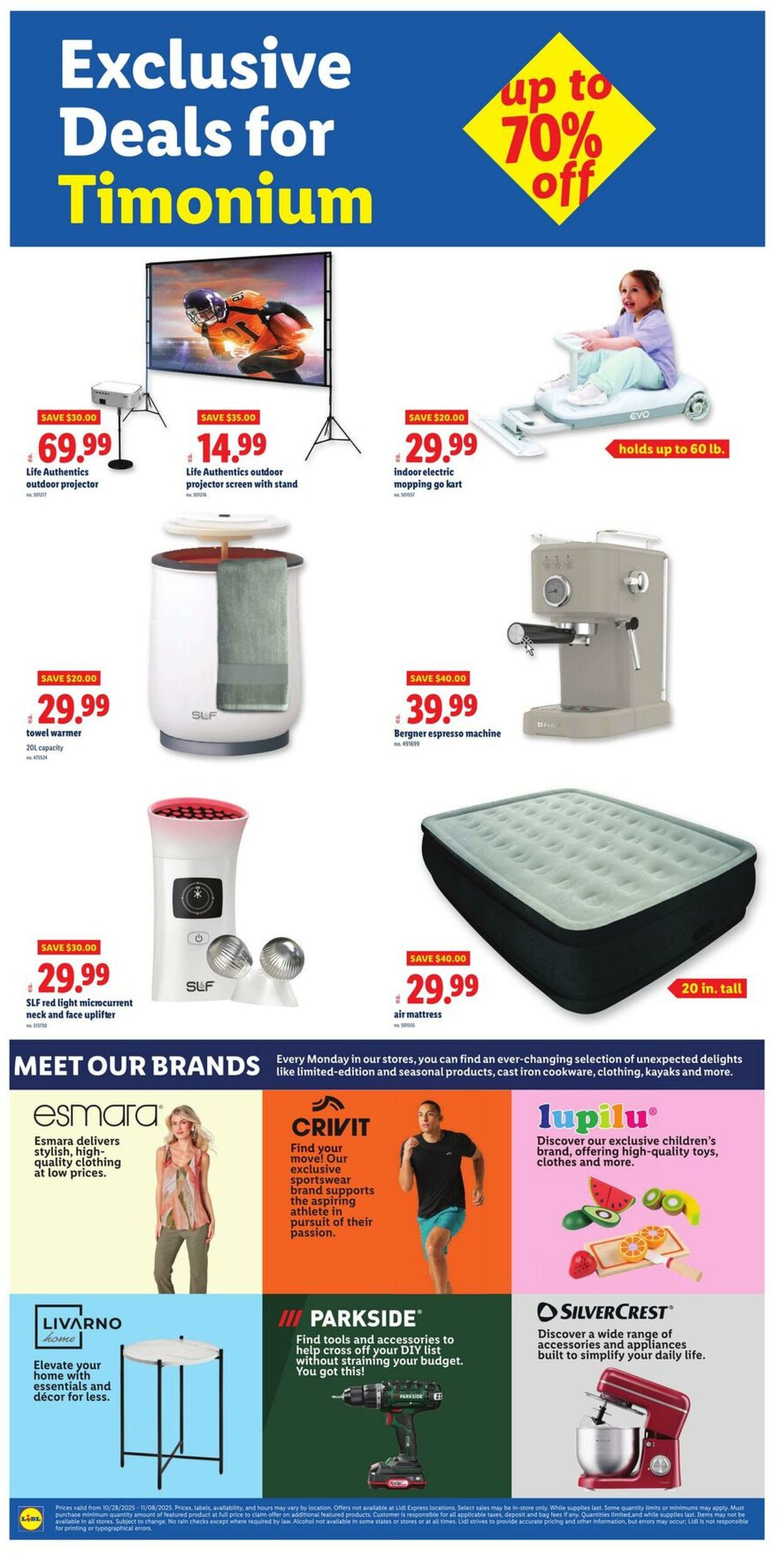 Catalogue Lidl from 10/29/2025