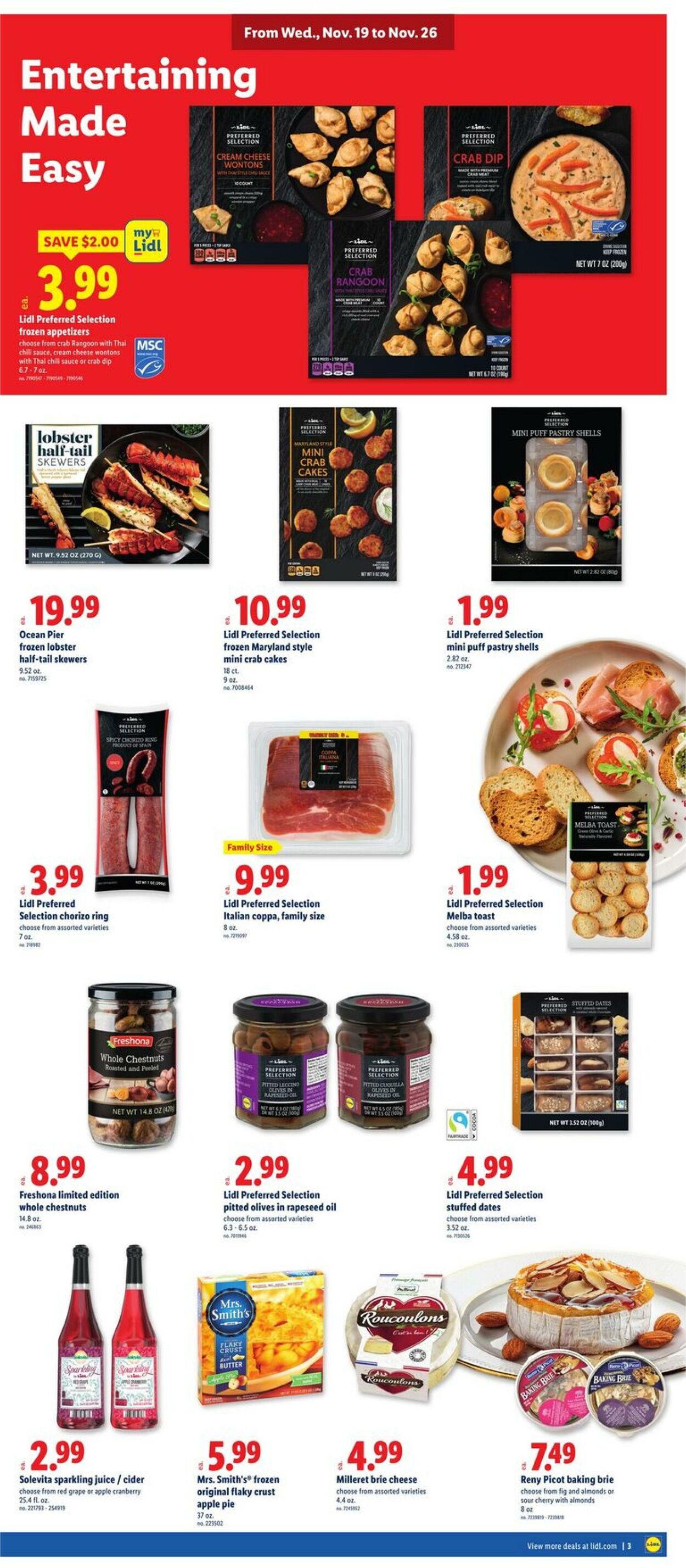 Catalogue Lidl from 11/19/2025