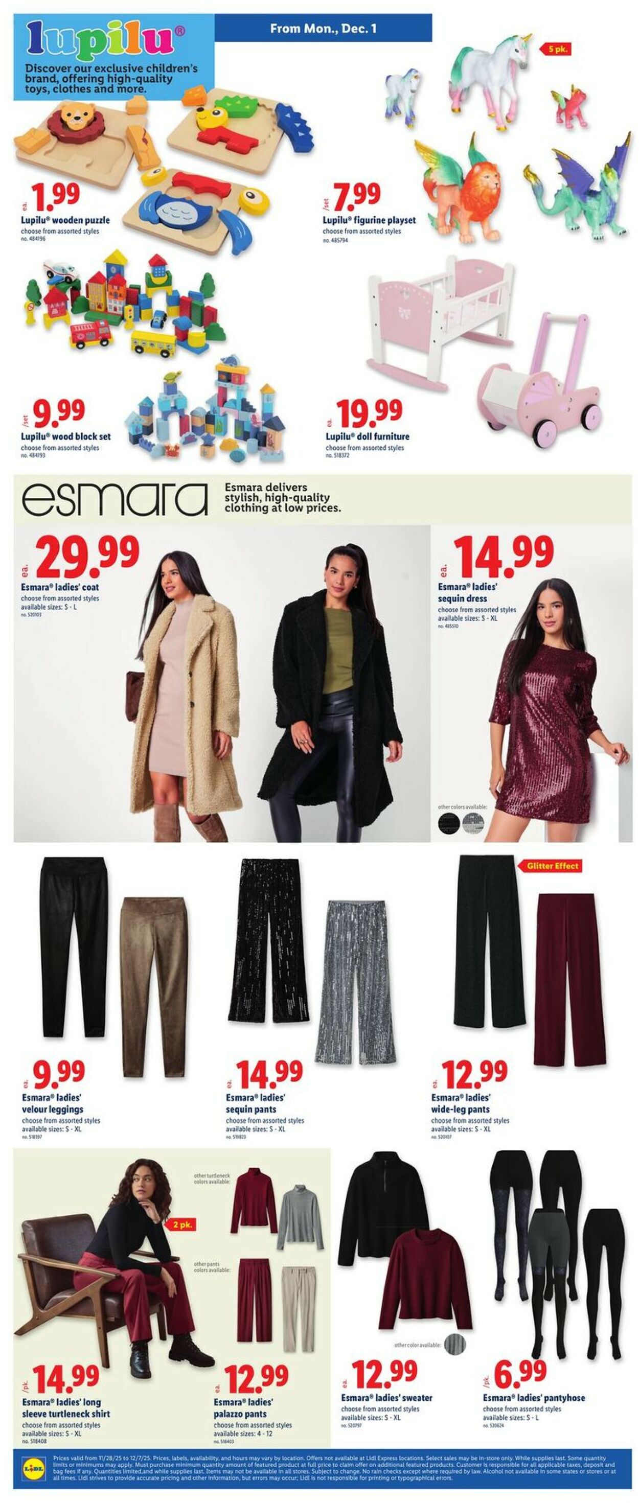 Catalogue Lidl from 11/28/2025