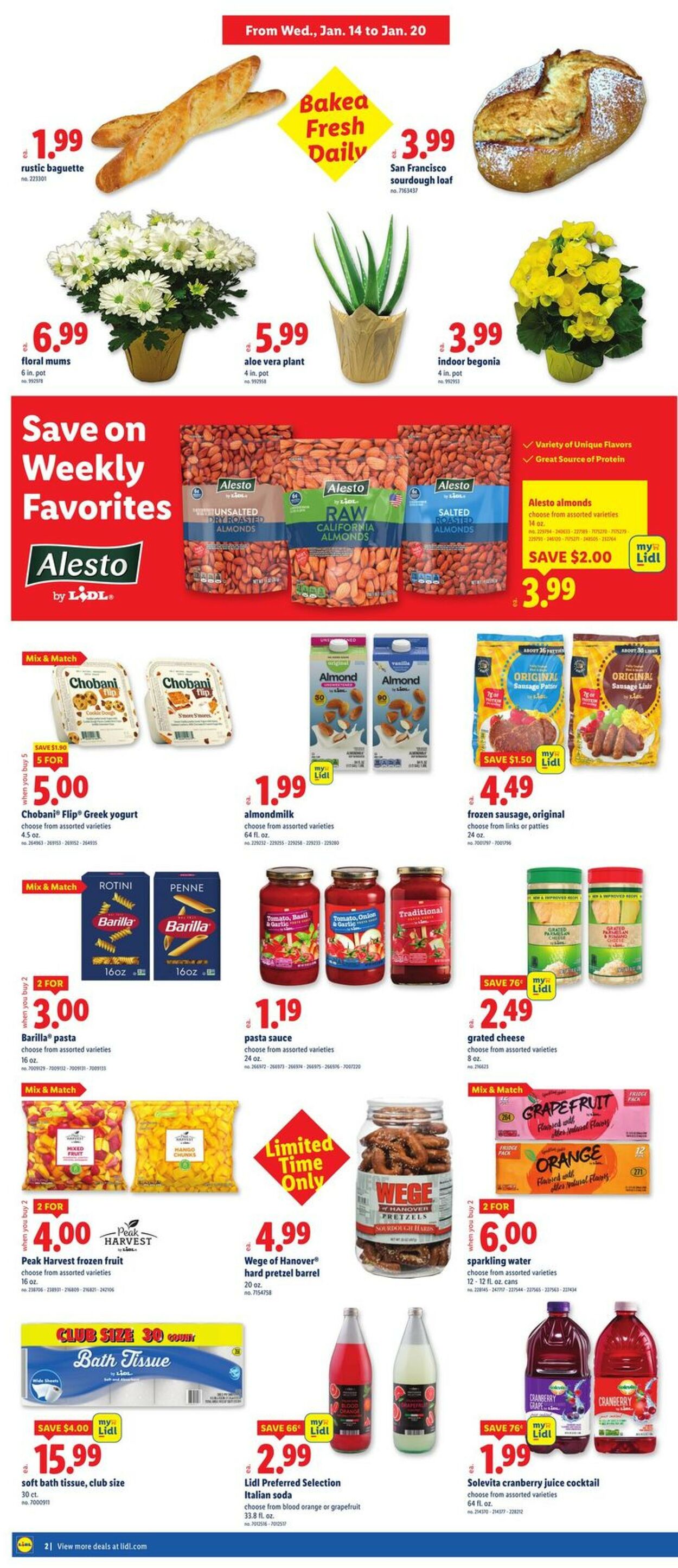 Catalogue Lidl from 01/14/2026