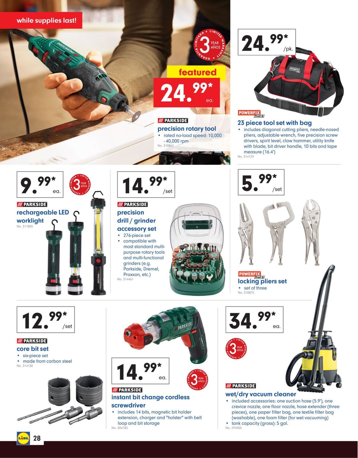 Catalogue Lidl from 05/01/2019