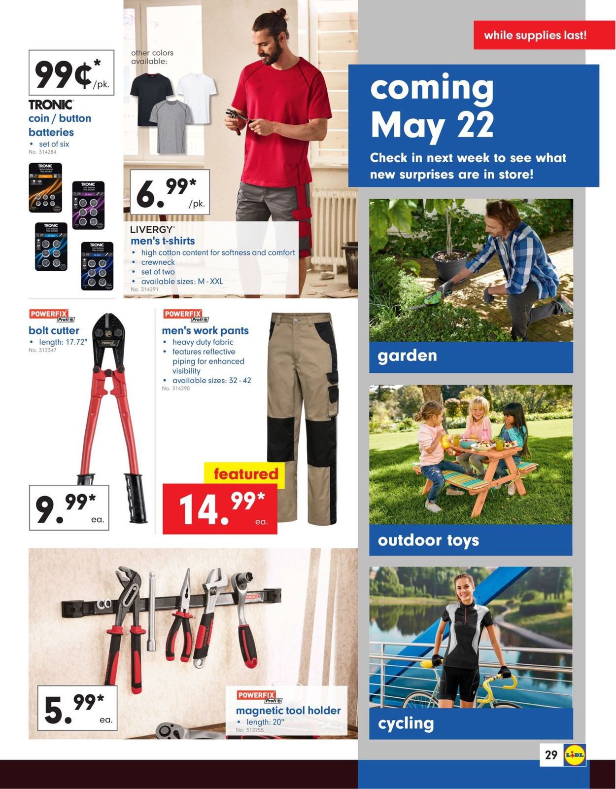 Catalogue Lidl from 05/15/2019