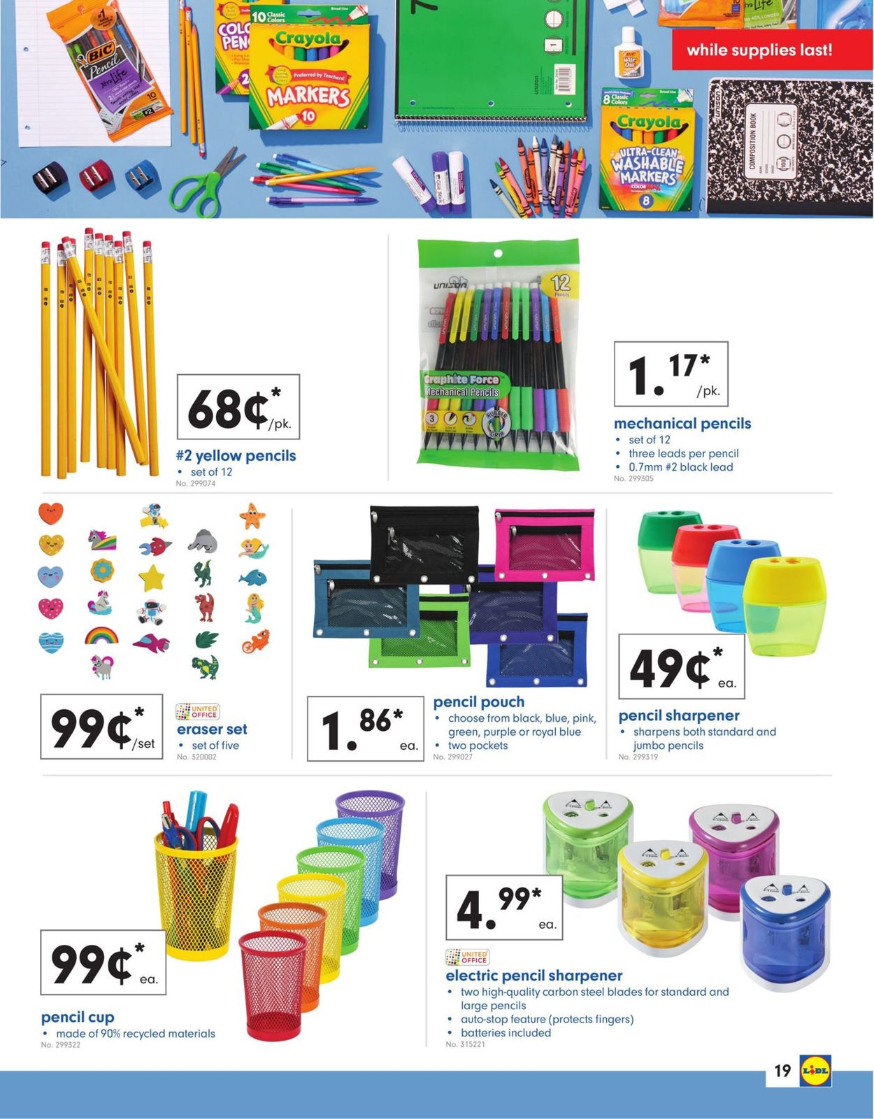 Catalogue Lidl from 07/10/2019