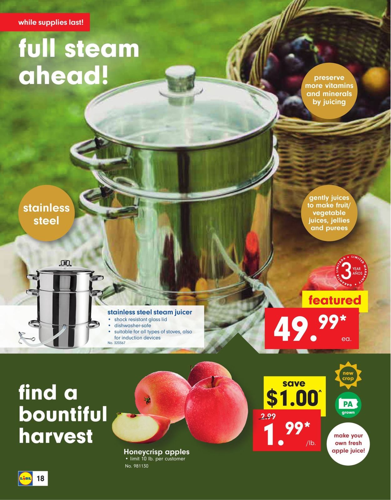 Catalogue Lidl from 09/11/2019