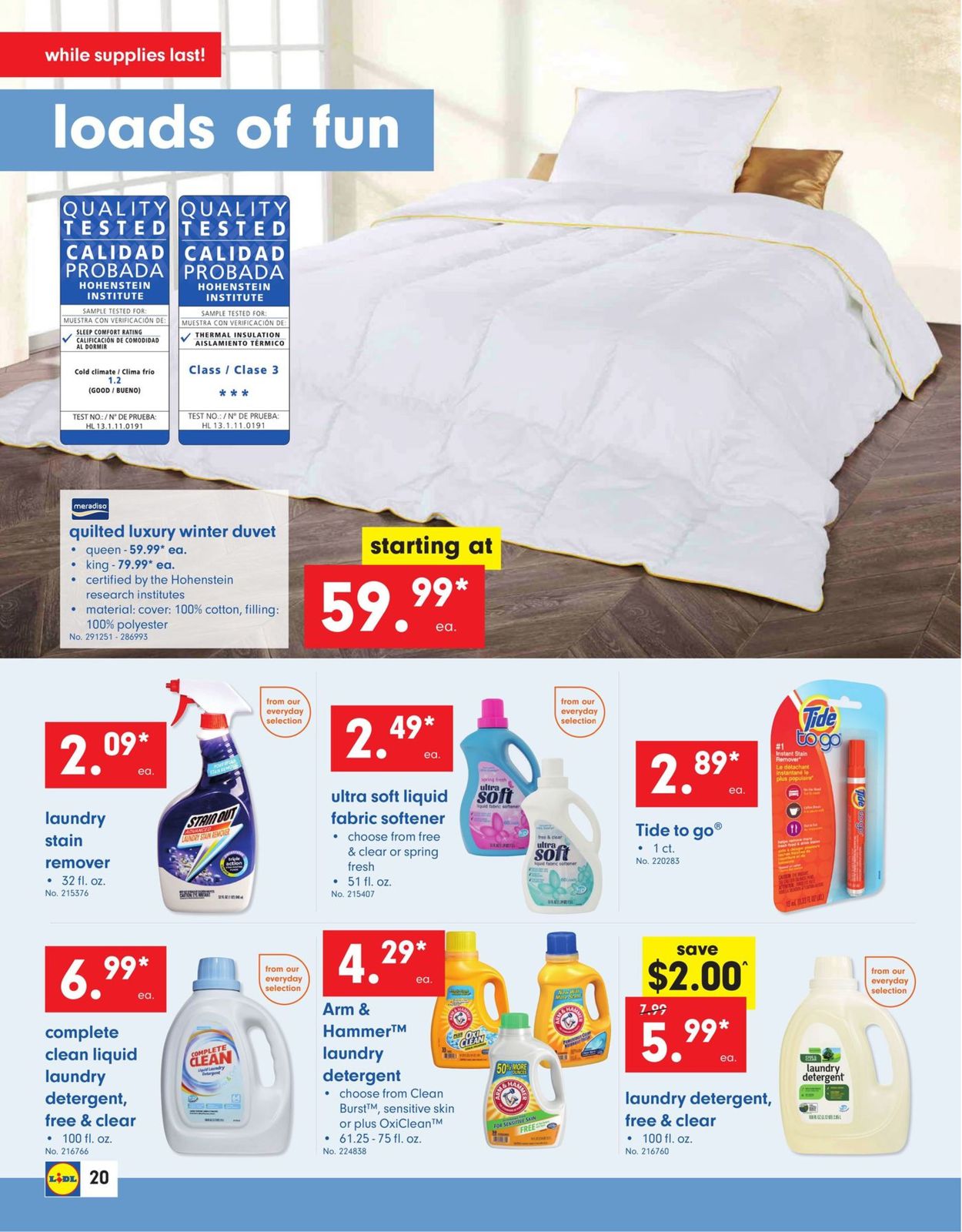 Catalogue Lidl from 10/02/2019