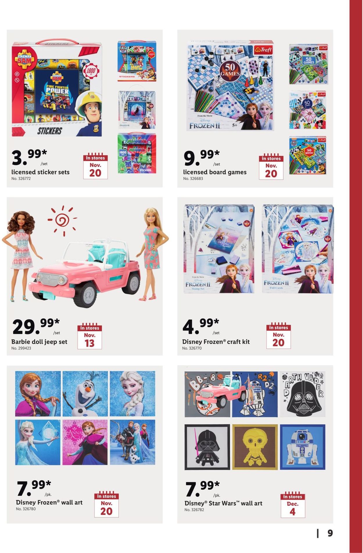 Catalogue Lidl from 10/30/2019