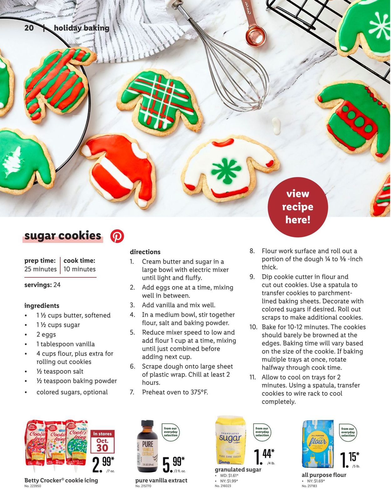 Catalogue Lidl - Holidays Ad 2019 from 10/30/2019