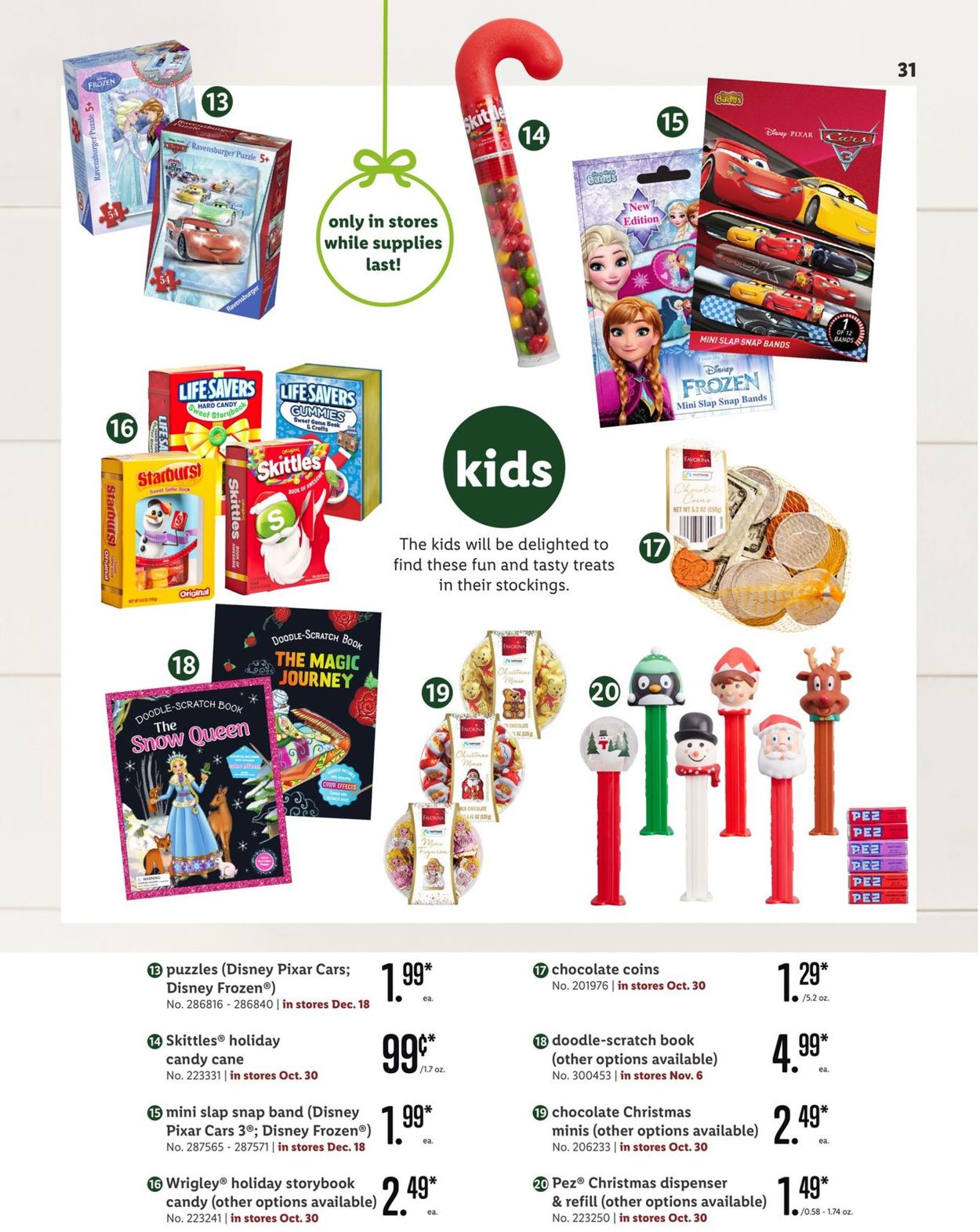 Catalogue Lidl - Holidays Ad 2019 from 10/30/2019