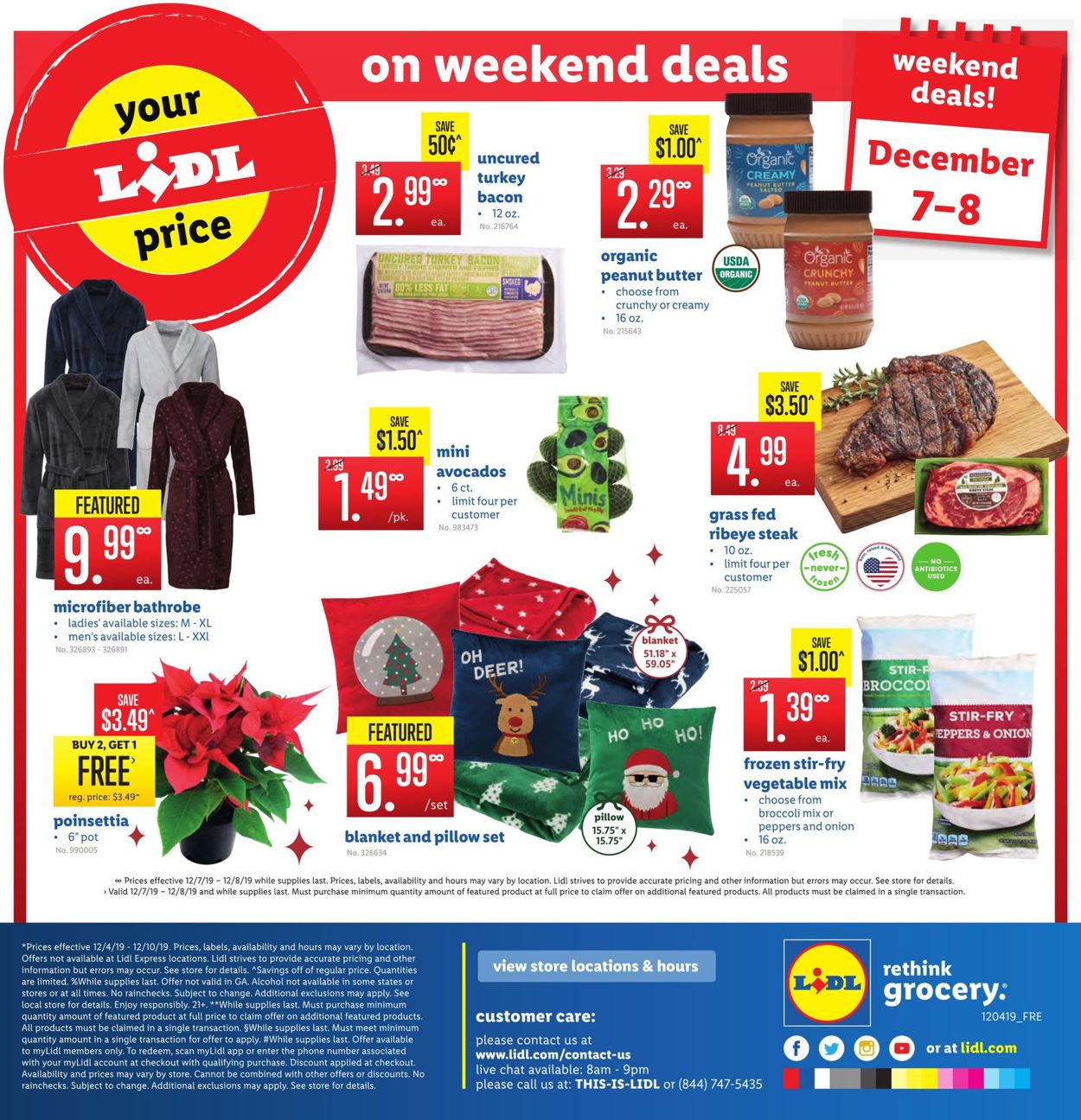 Catalogue Lidl - Holidays Ad 2019 from 12/04/2019