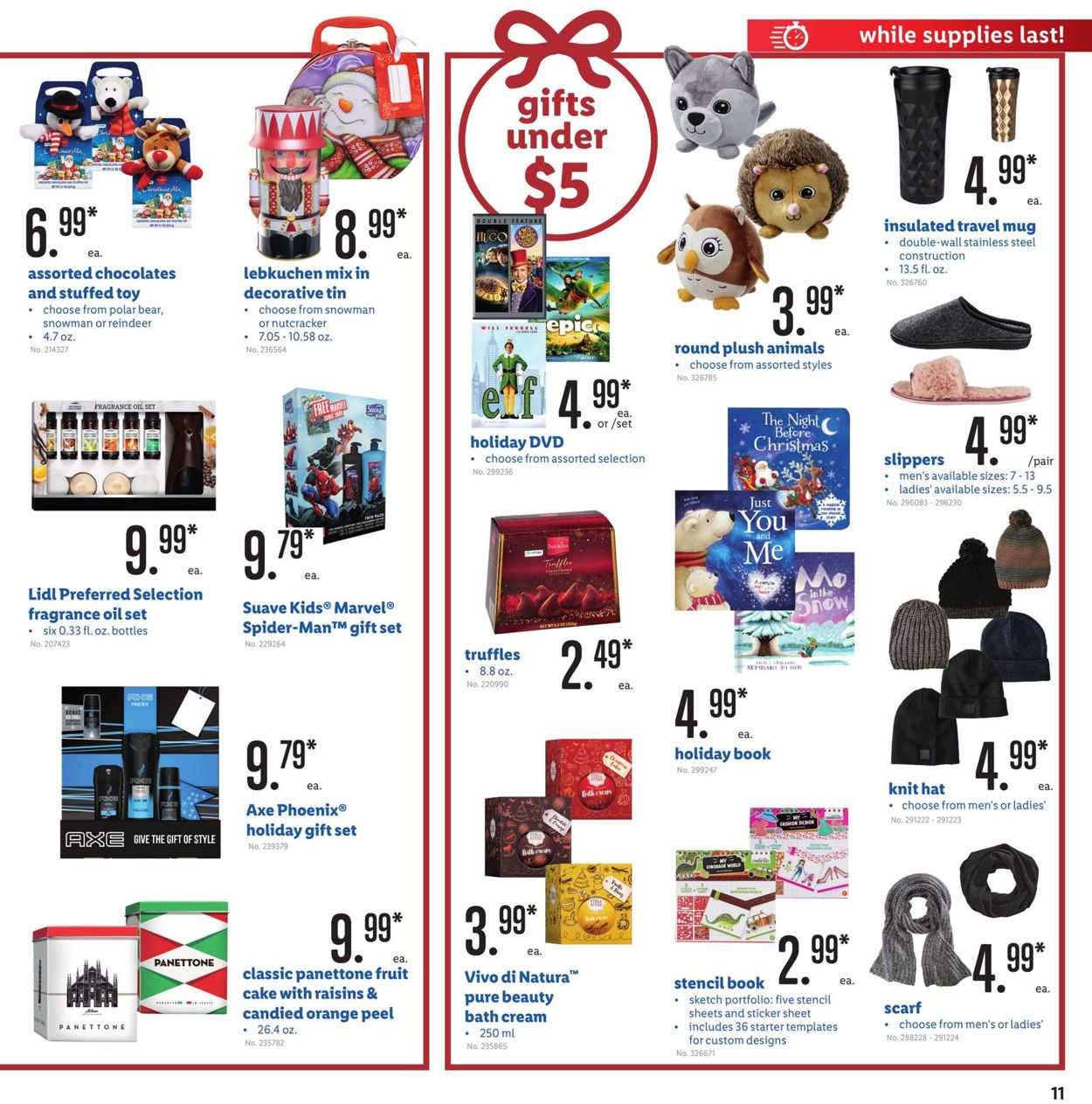 Catalogue Lidl from 12/11/2019