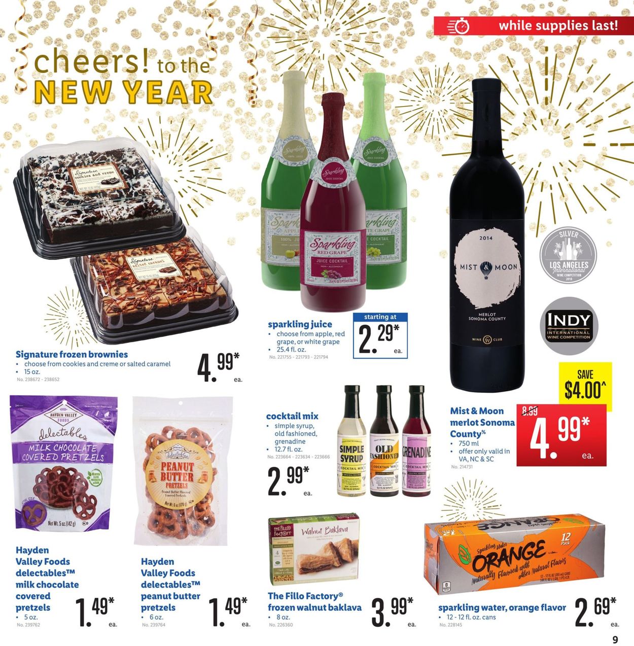 Catalogue Lidl - New Year's Ad 2019 from 12/26/2019