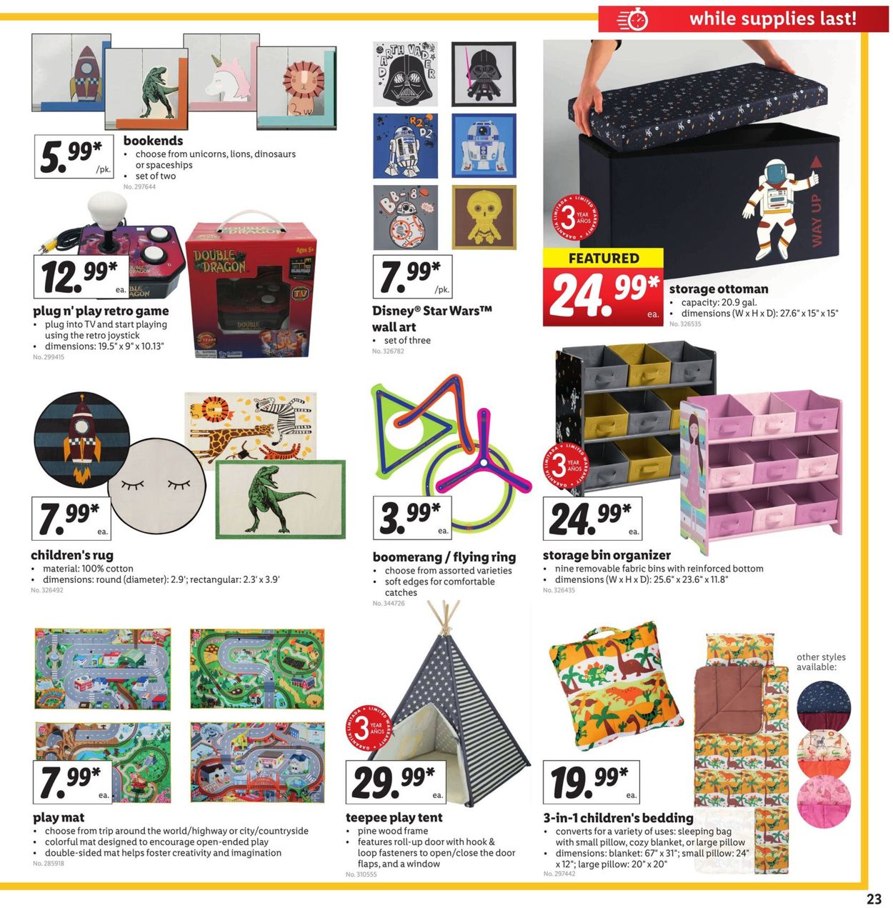 Catalogue Lidl from 07/08/2020