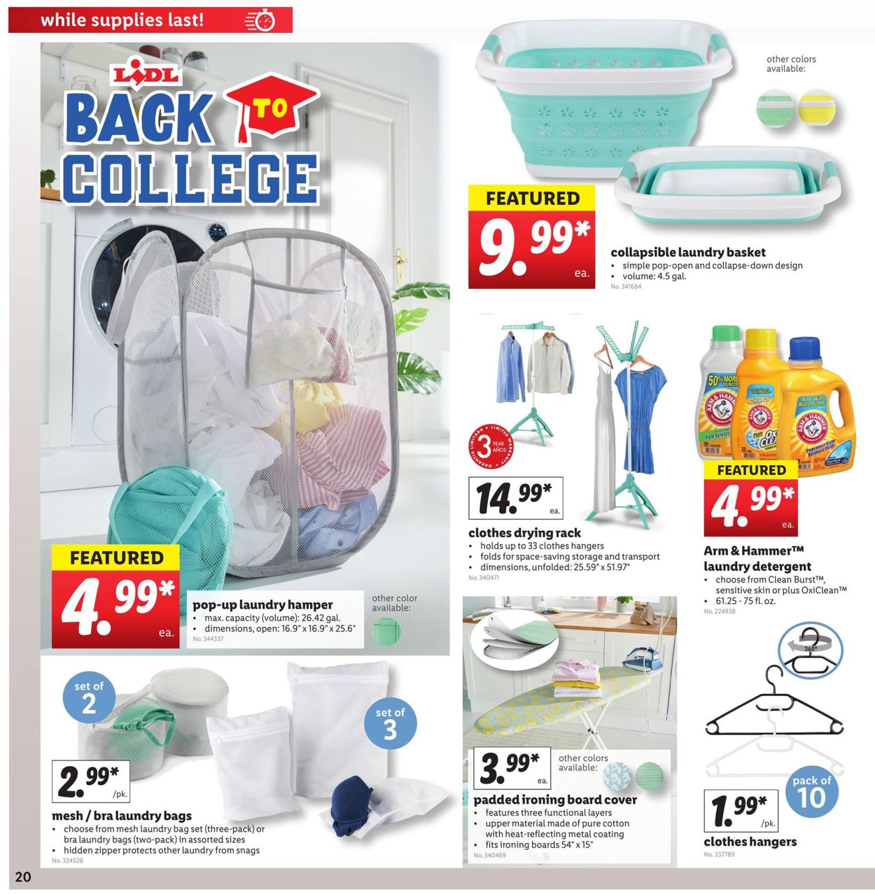 Catalogue Lidl from 07/29/2020