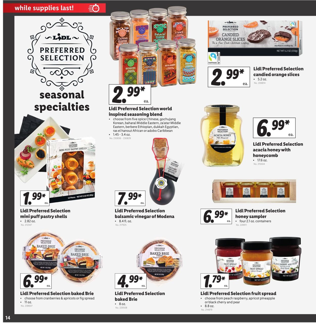 Catalogue Lidl holidays 2020 from 10/28/2020