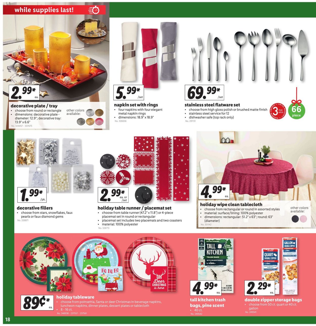 Catalogue Lidl Holidays from 11/25/2020