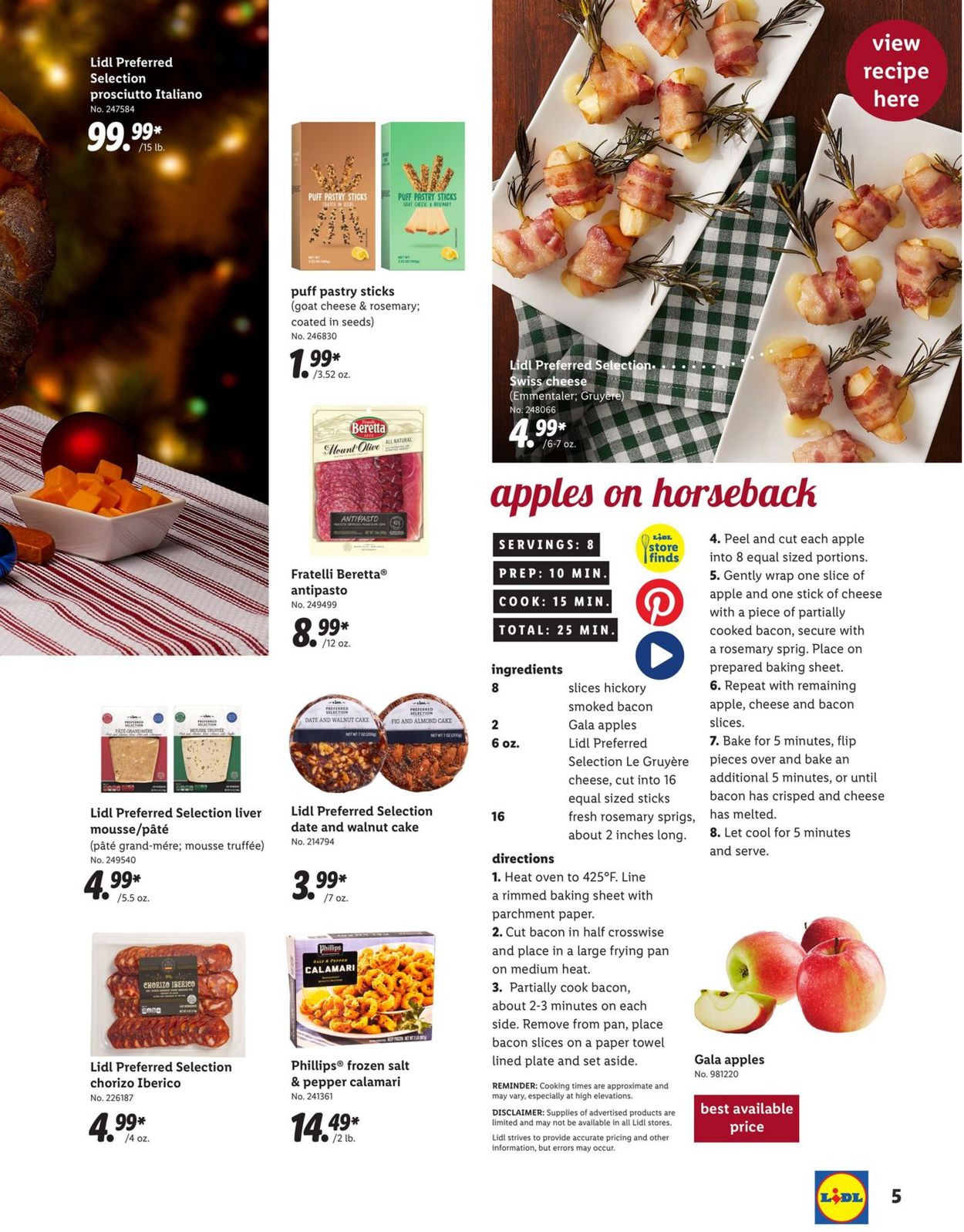 Catalogue Lidl Holidays 2020 from 11/25/2020