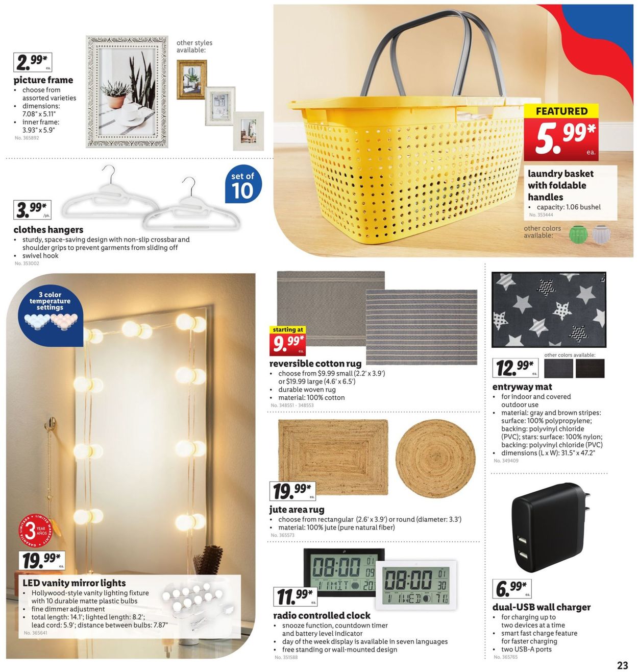 Catalogue Lidl from 06/23/2021