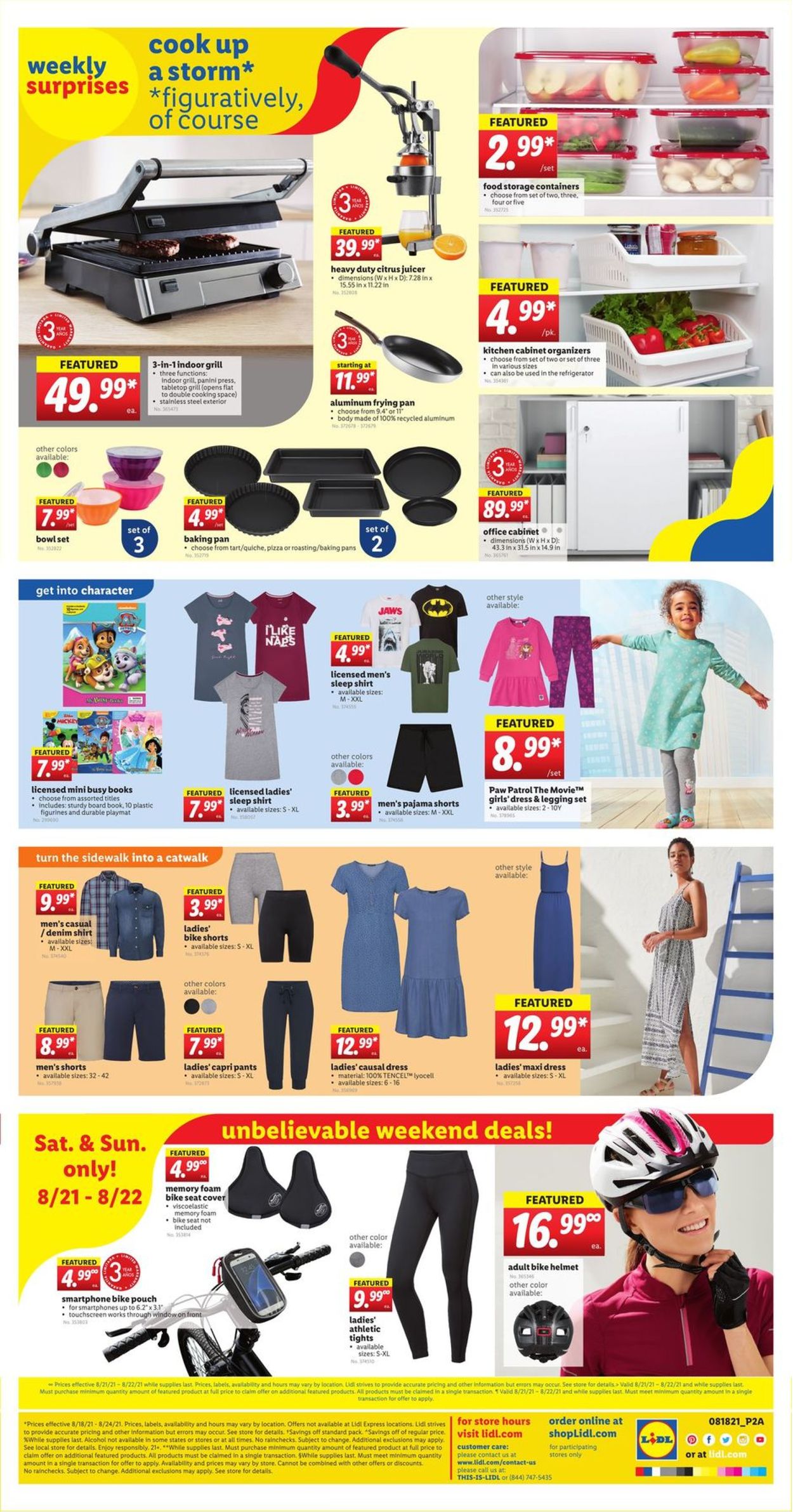Catalogue Lidl from 08/18/2021