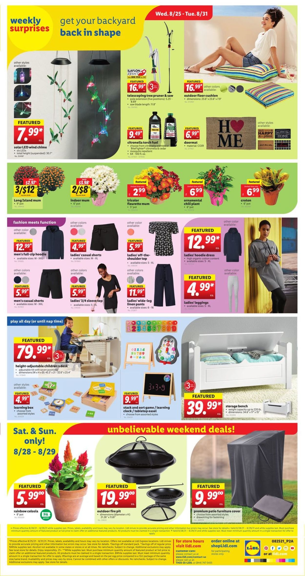 Catalogue Lidl from 08/25/2021