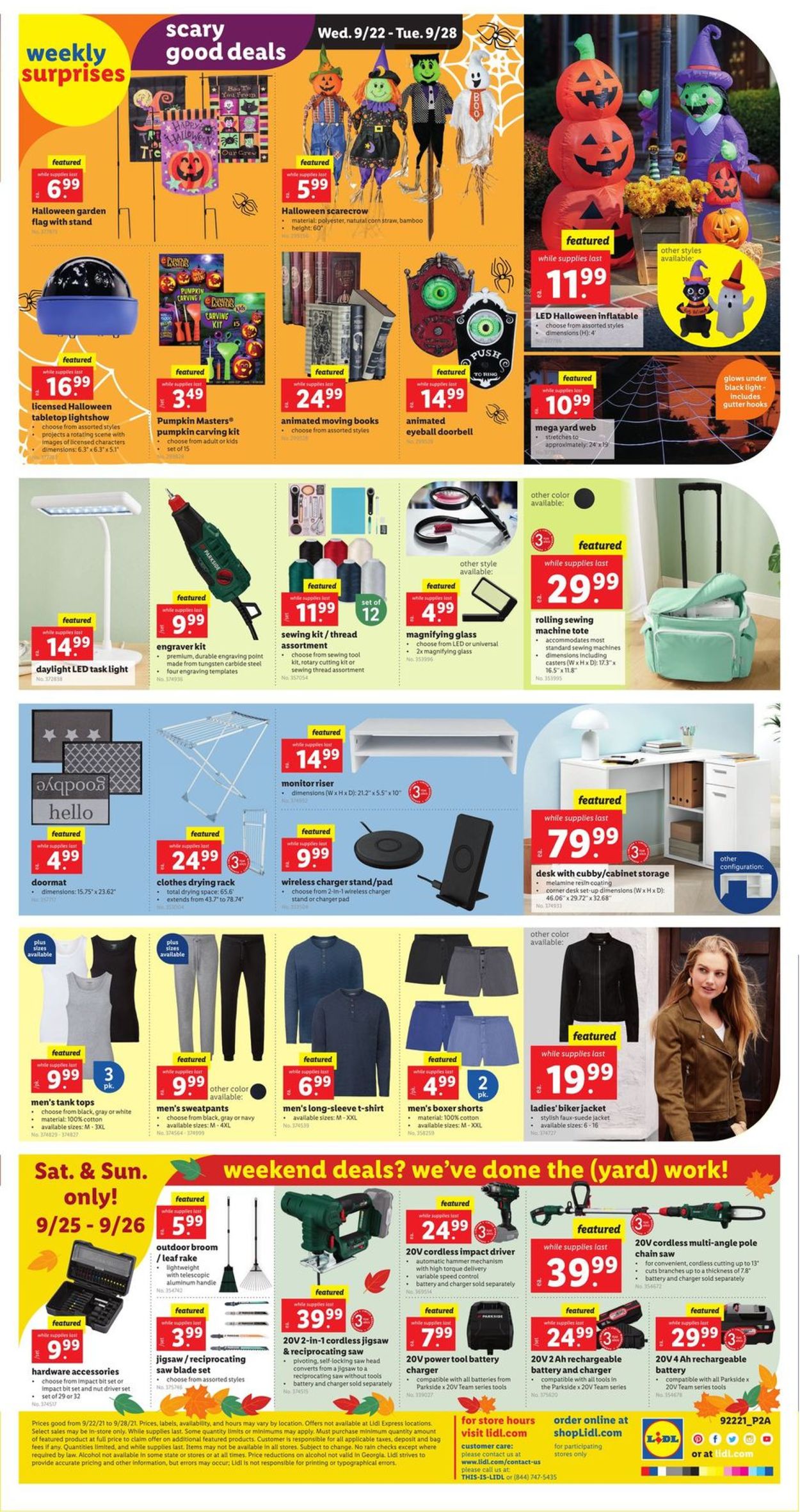 Catalogue Lidl from 09/22/2021