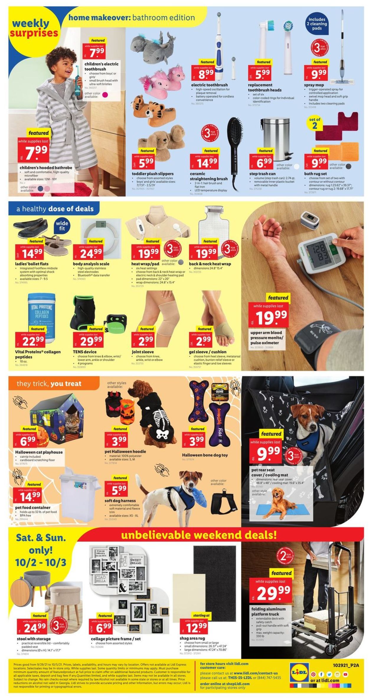Catalogue Lidl from 09/29/2021