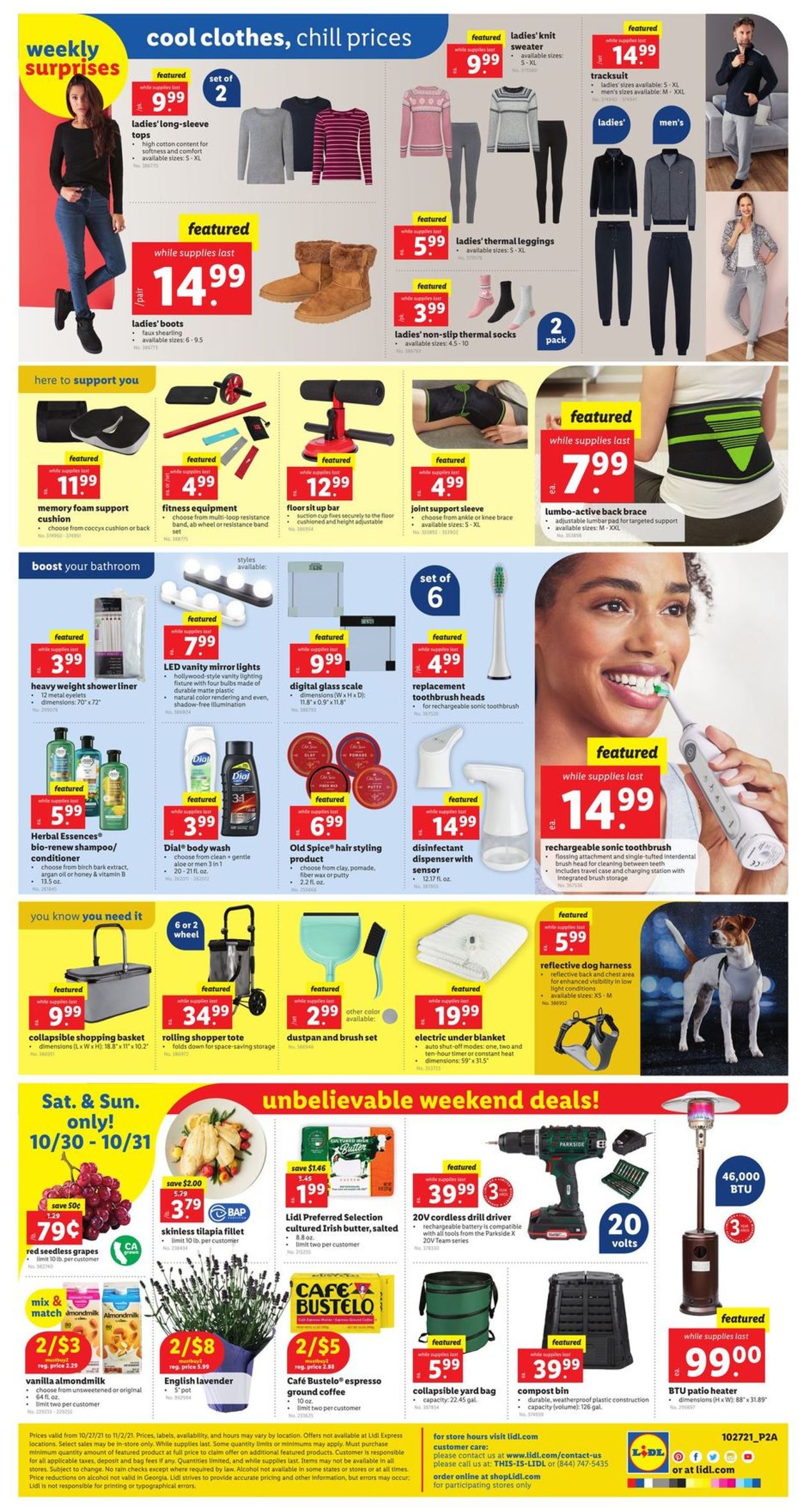 Catalogue Lidl from 10/27/2021