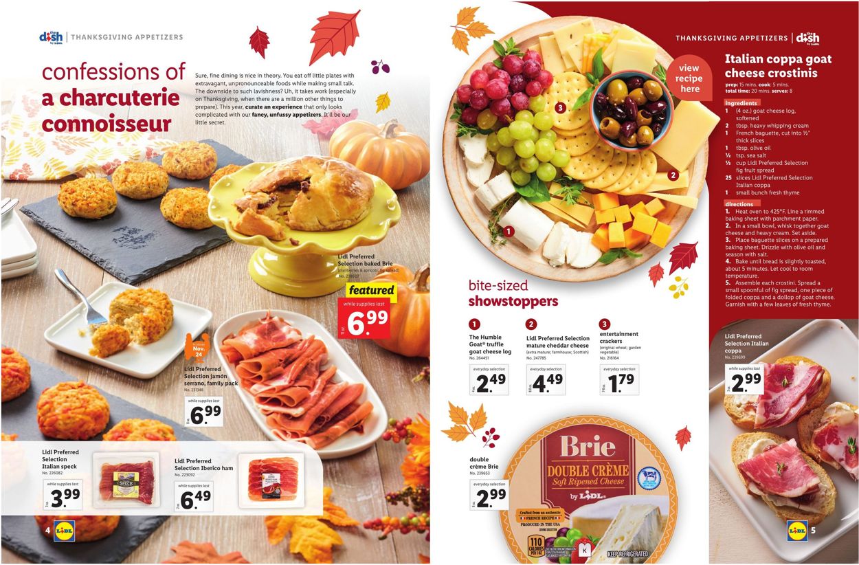Catalogue Lidl HOLIDAY AD 2021 from 11/10/2021