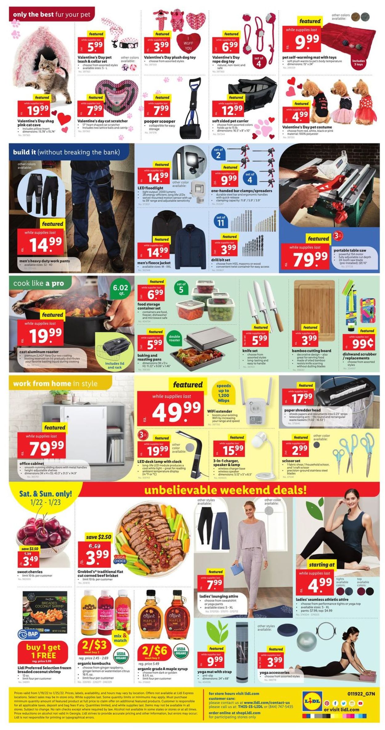 Catalogue Lidl from 01/19/2022