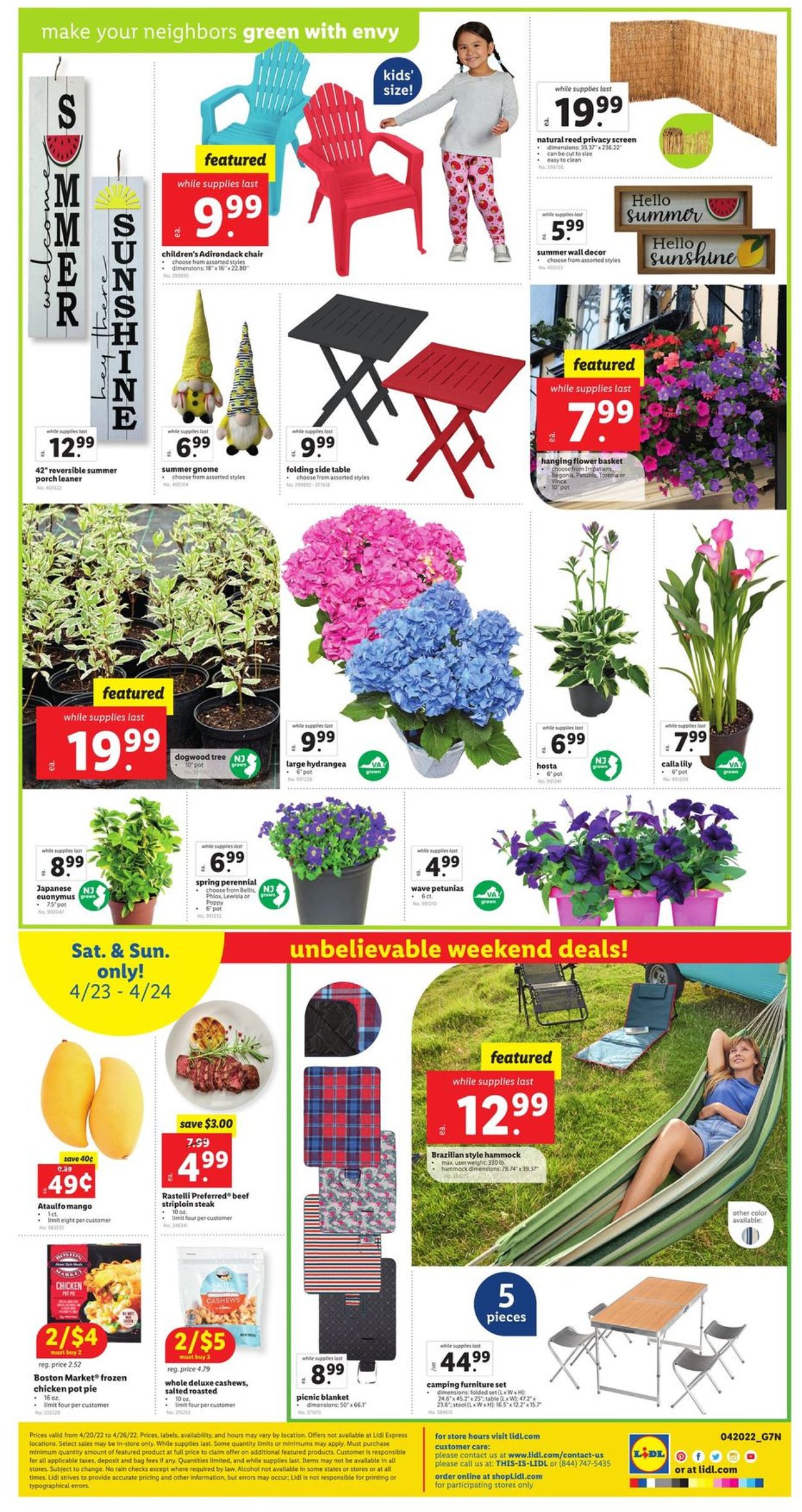 Catalogue Lidl from 04/20/2022