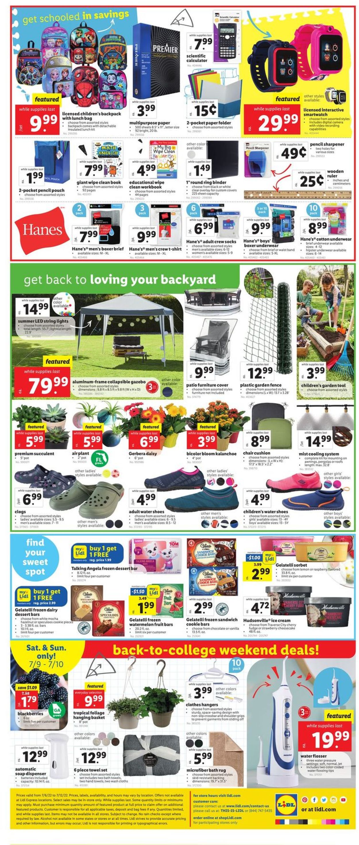 Catalogue Lidl from 07/06/2022