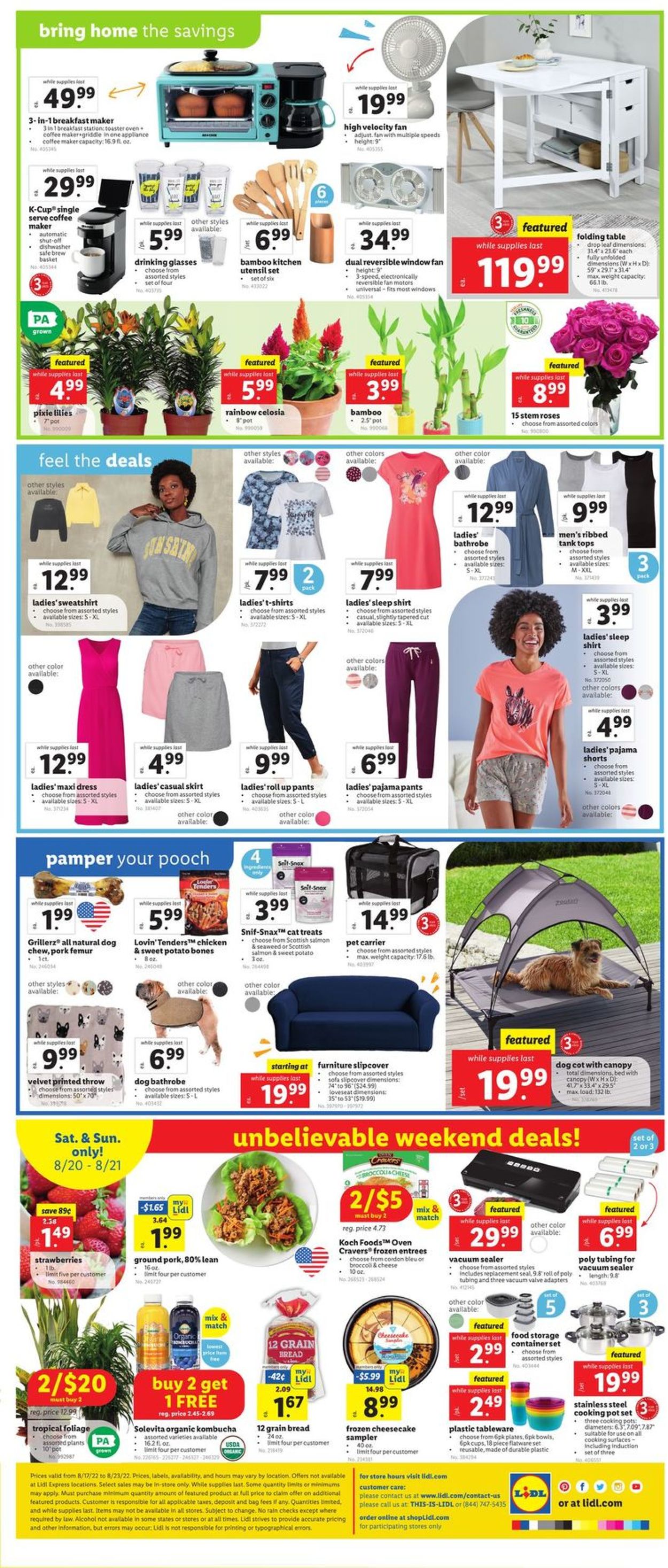 Catalogue Lidl from 08/17/2022