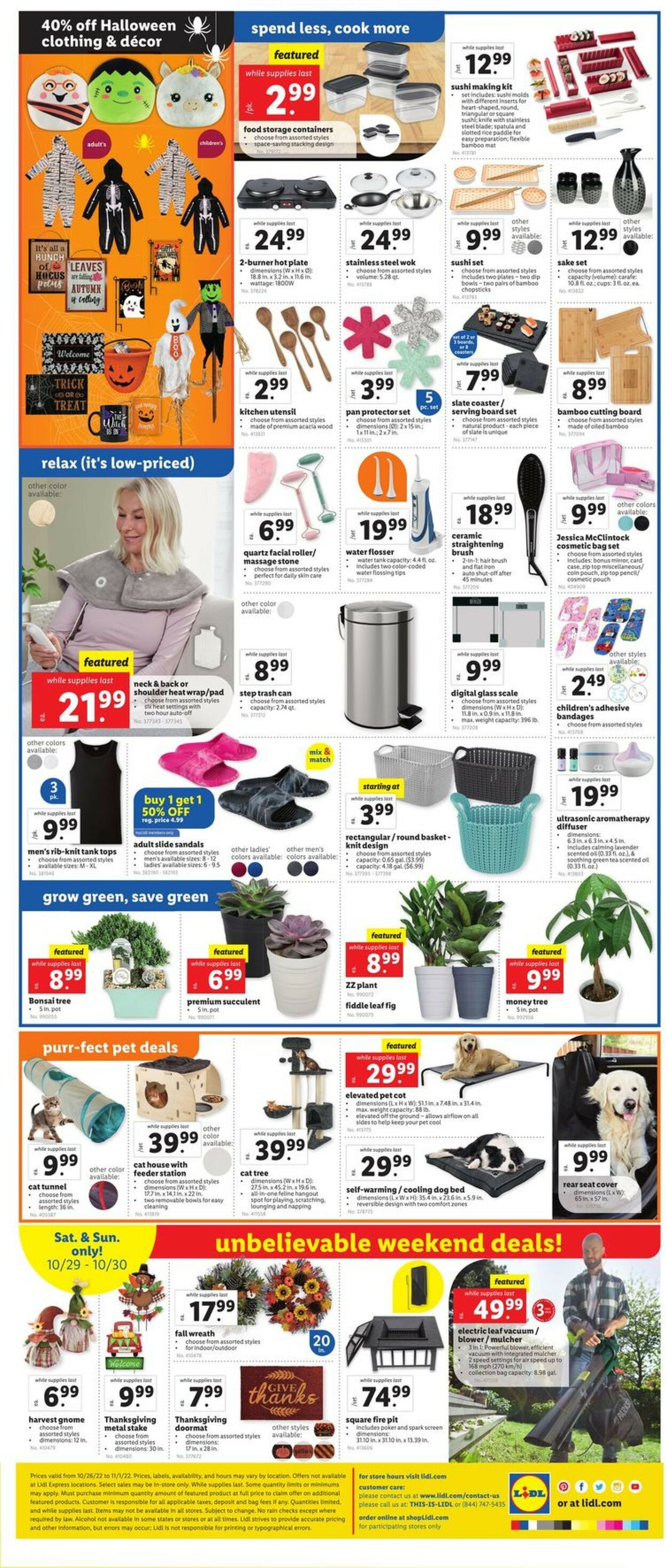 Catalogue Lidl from 10/26/2022