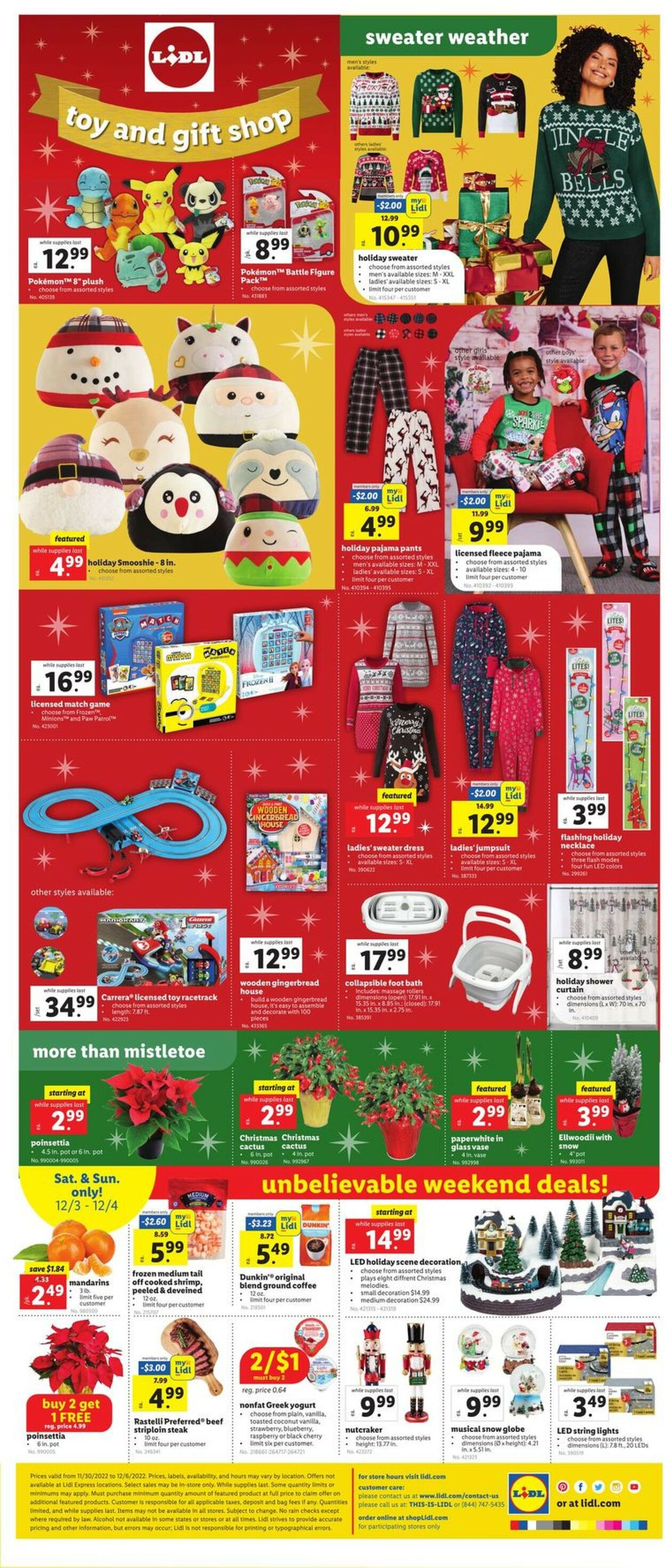 Catalogue Lidl from 11/30/2022
