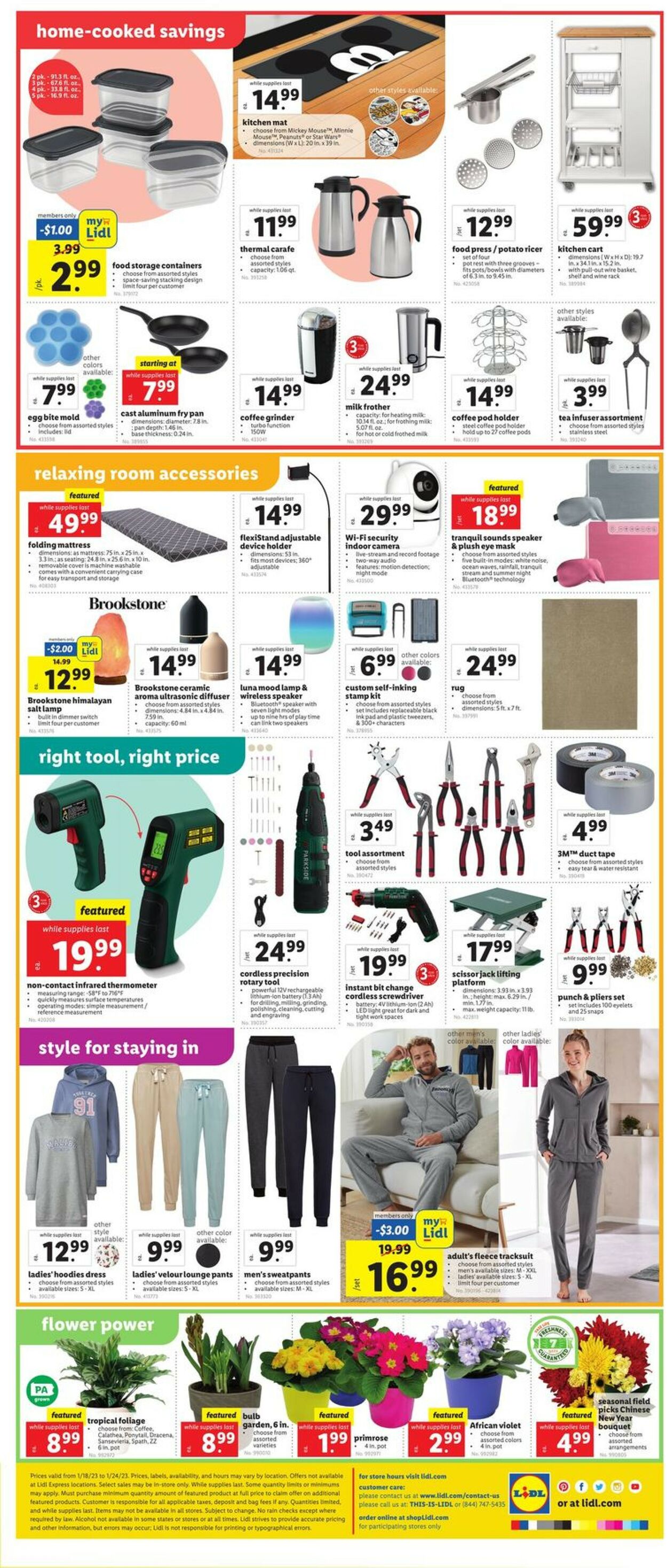 Catalogue Lidl from 01/18/2023