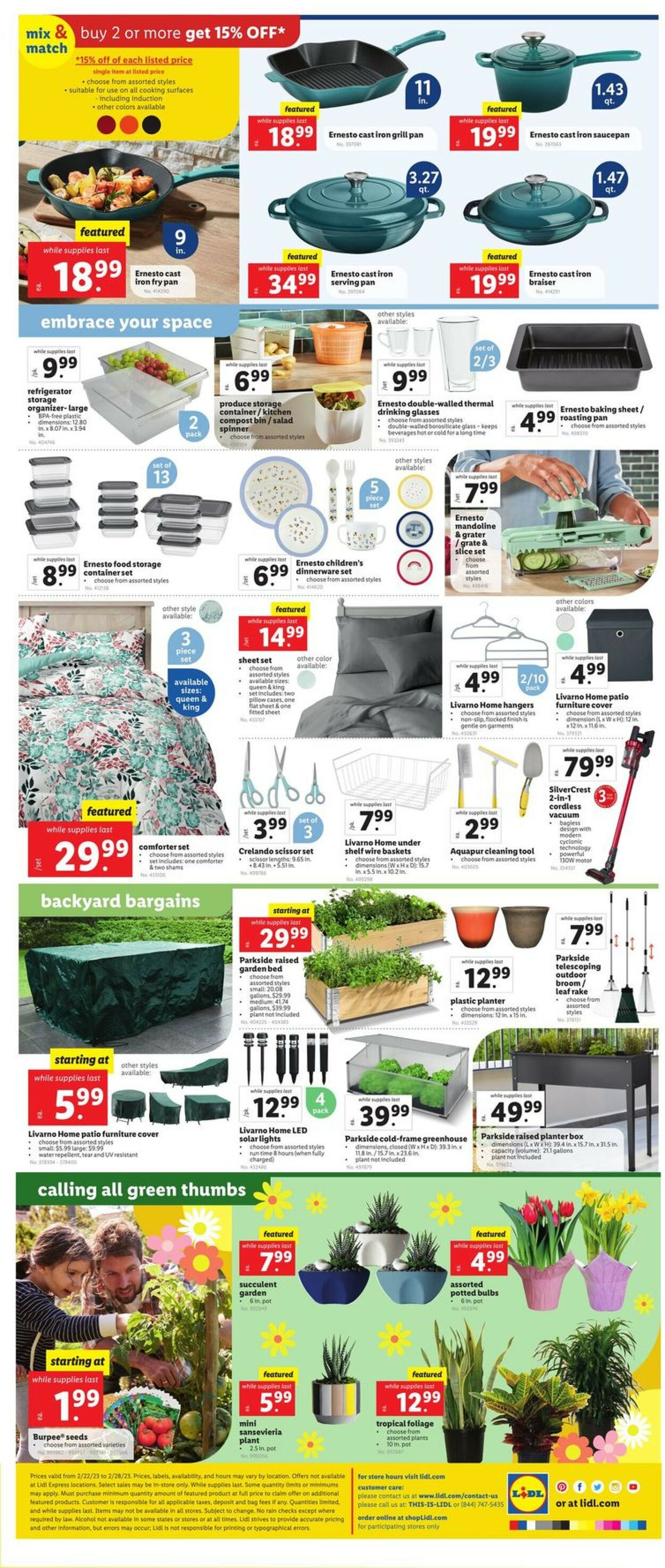 Catalogue Lidl from 02/22/2023