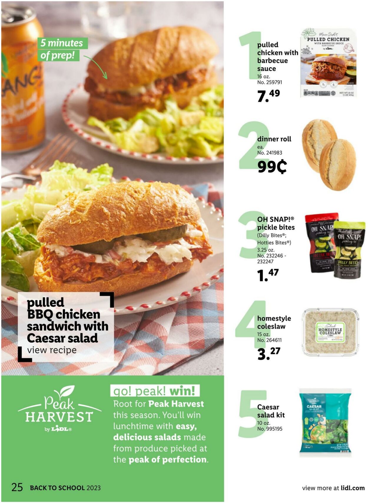Catalogue Lidl from 07/05/2023