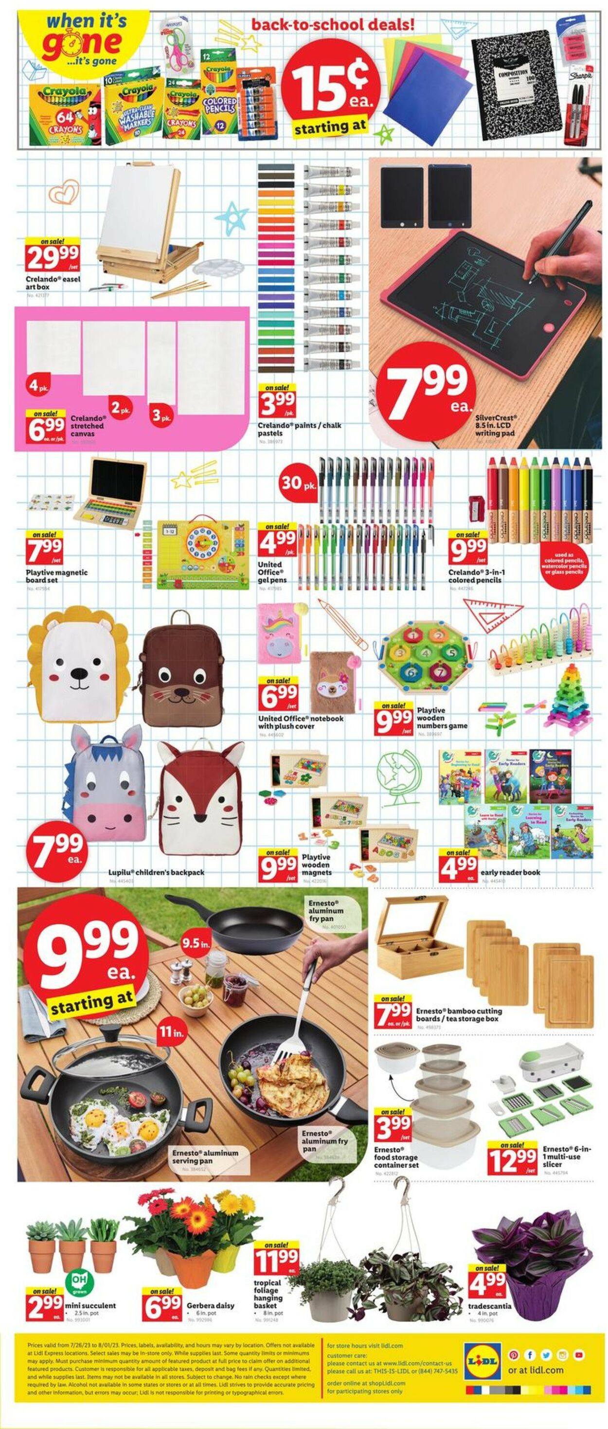 Catalogue Lidl from 07/26/2023