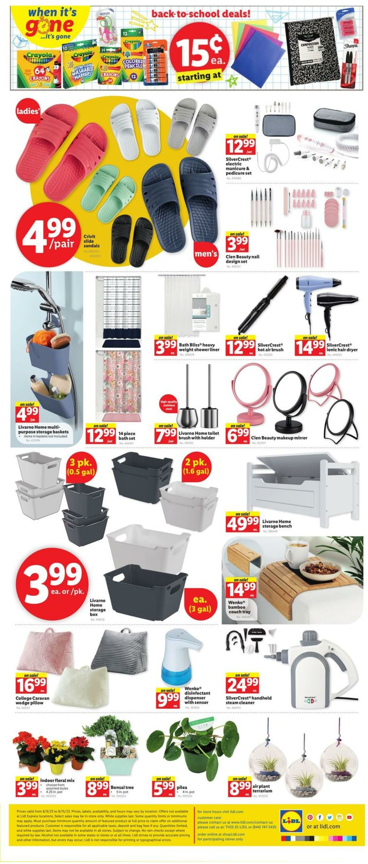 Catalogue Lidl from 08/09/2023