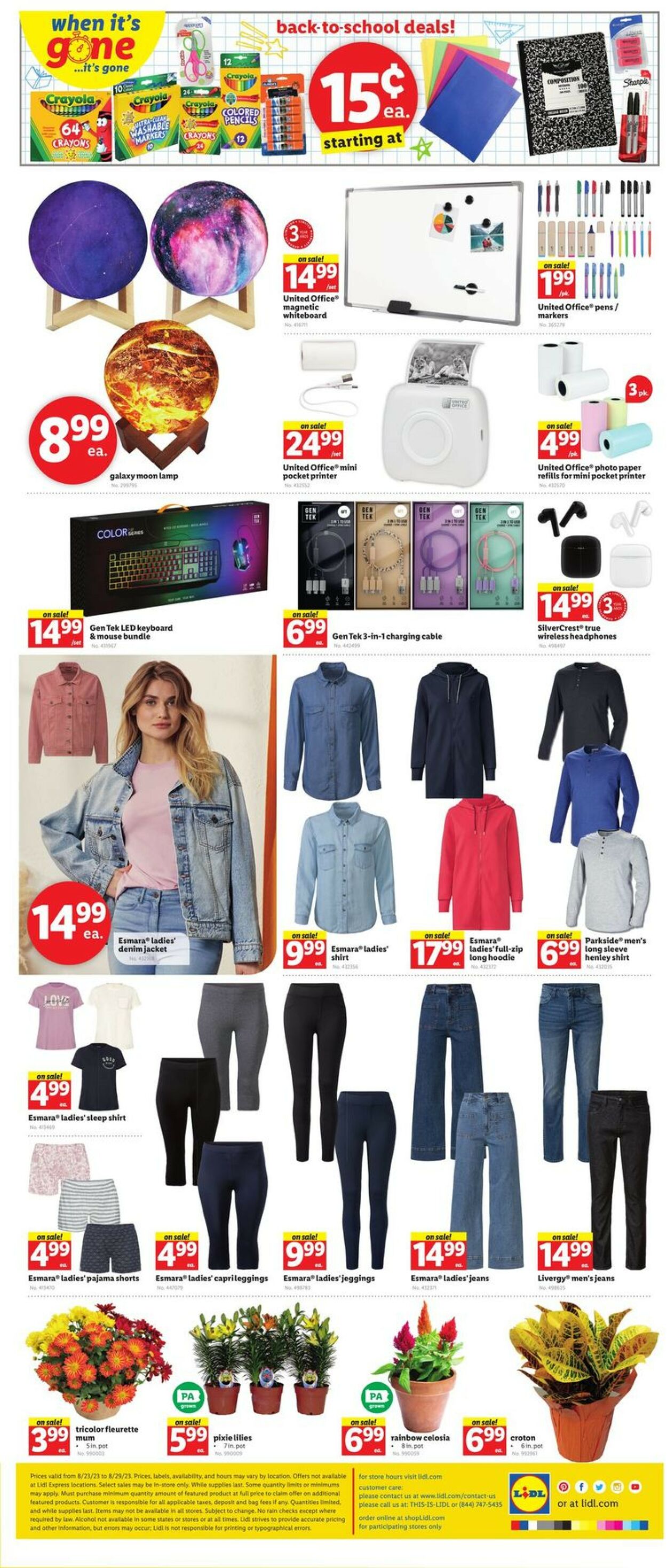 Catalogue Lidl from 08/23/2023